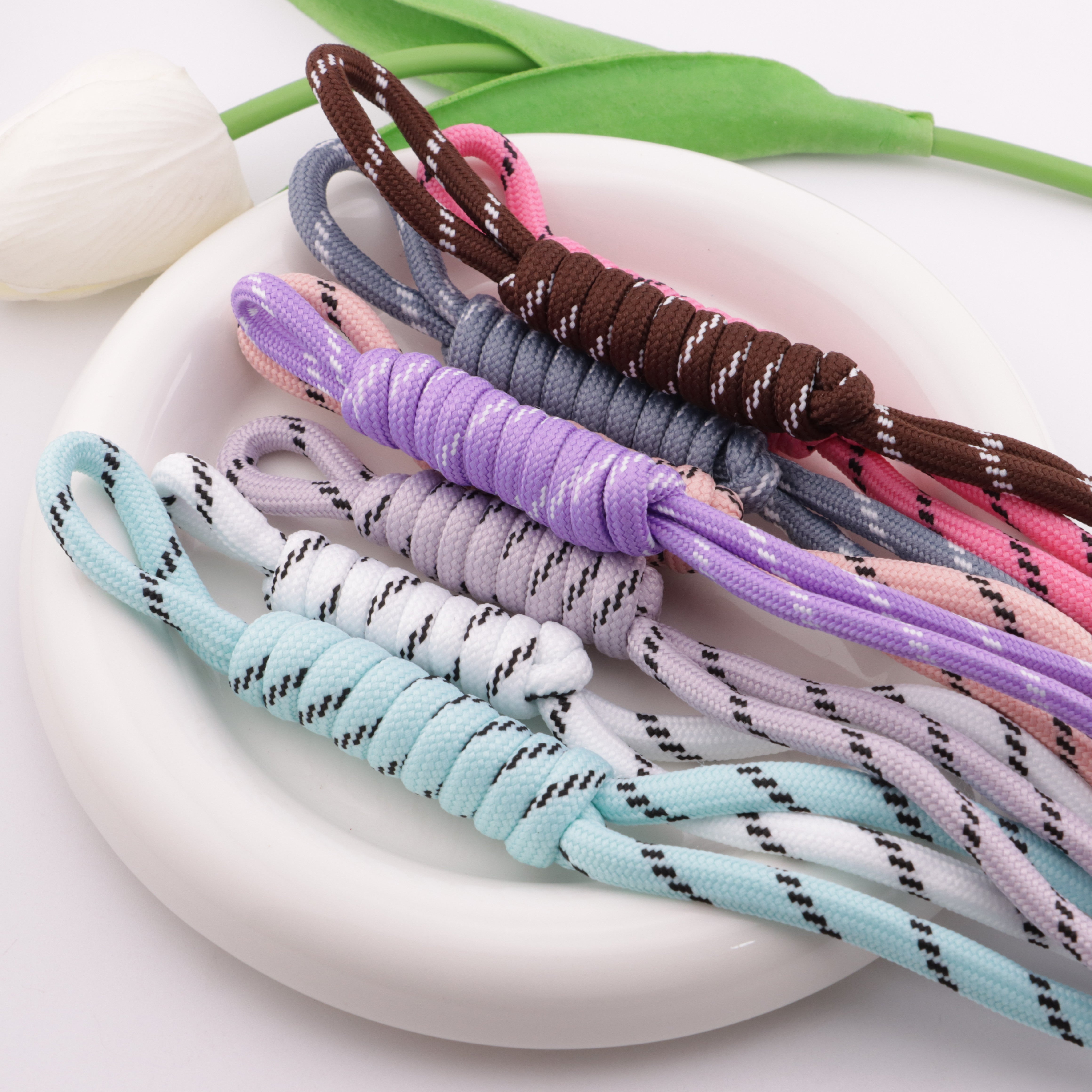 FS5868- Patterned Braided Rope For Keychains