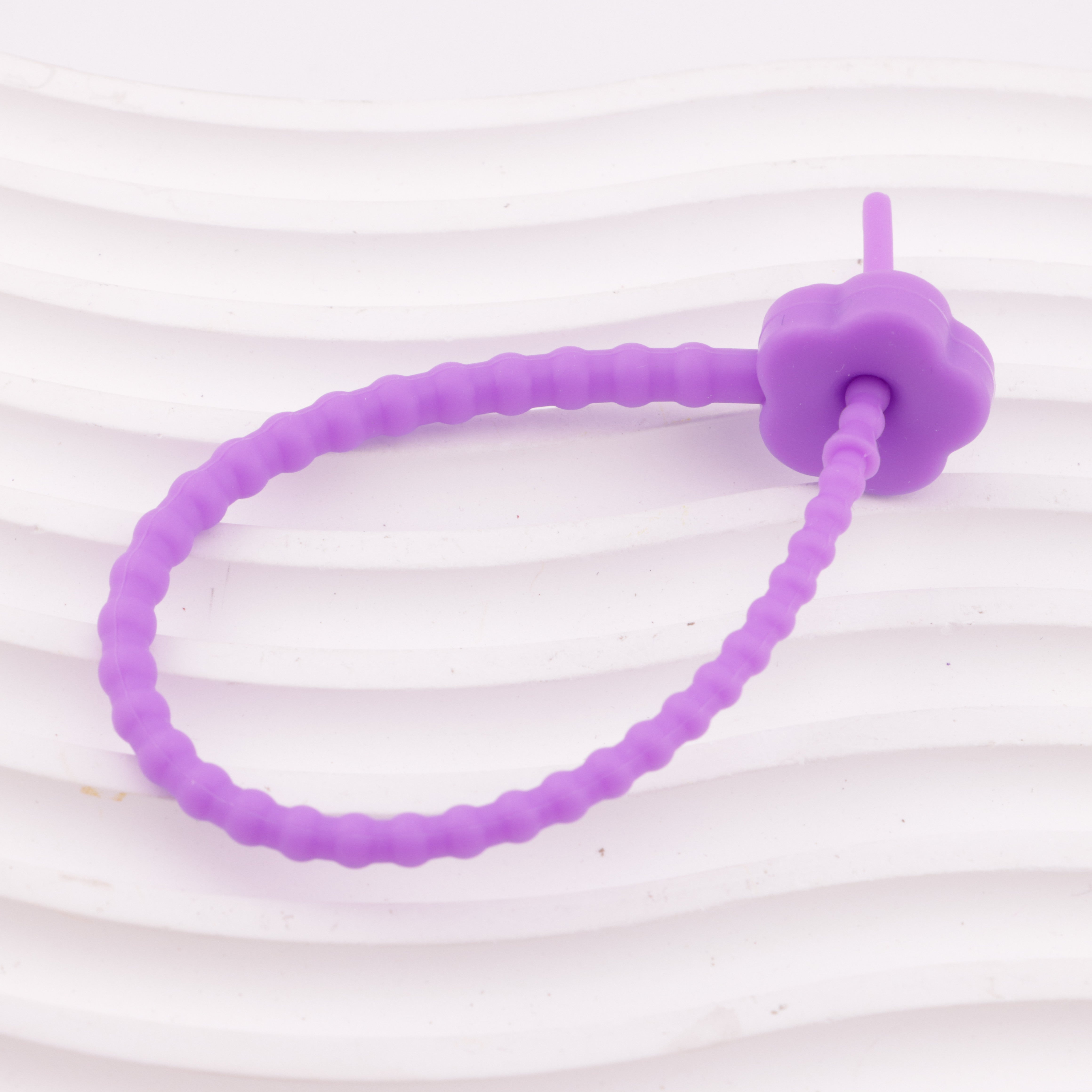 FS5631- 210mm Flower Silicone Flower Silicone Cable Ties