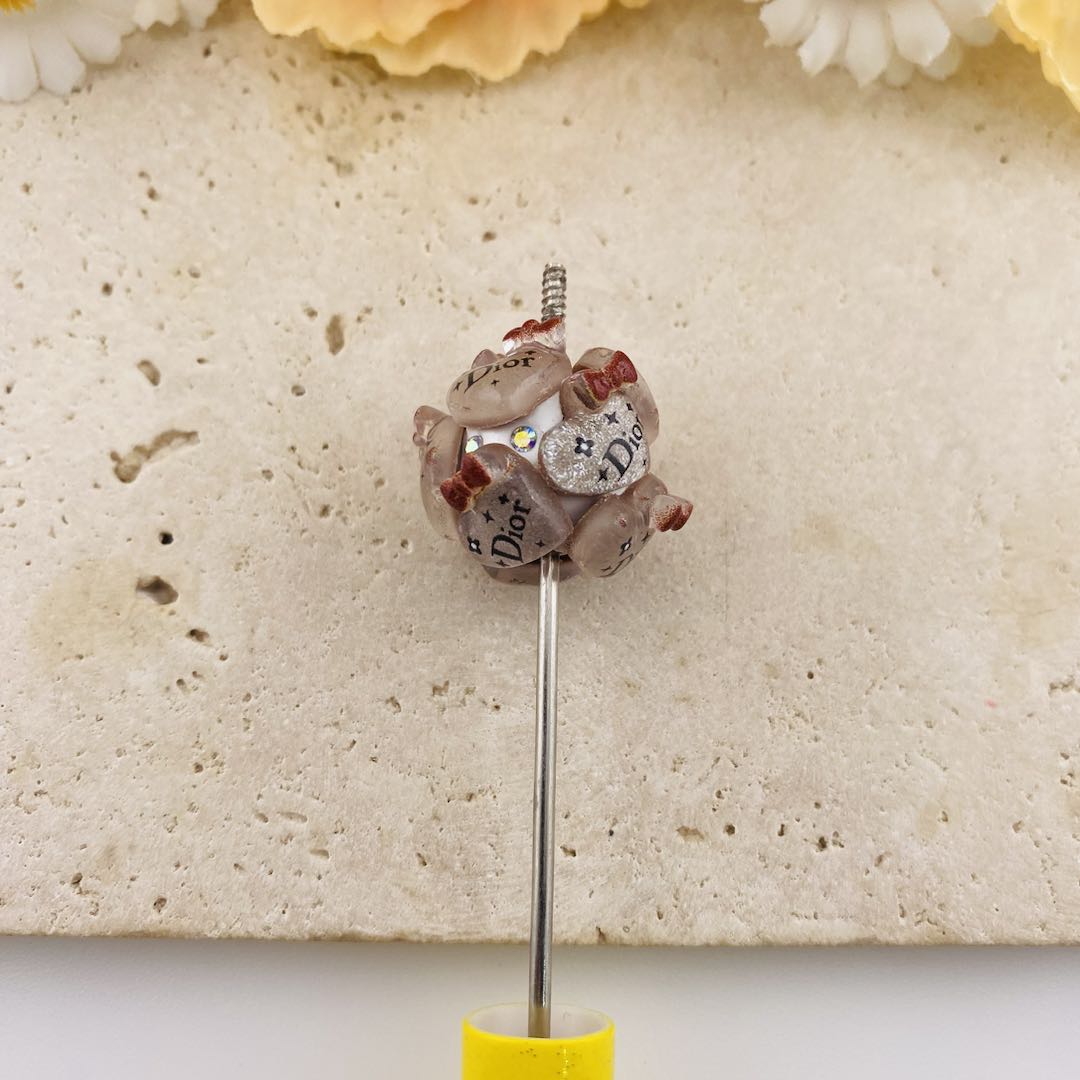 PP19485-About 21*21mm Clay Beads