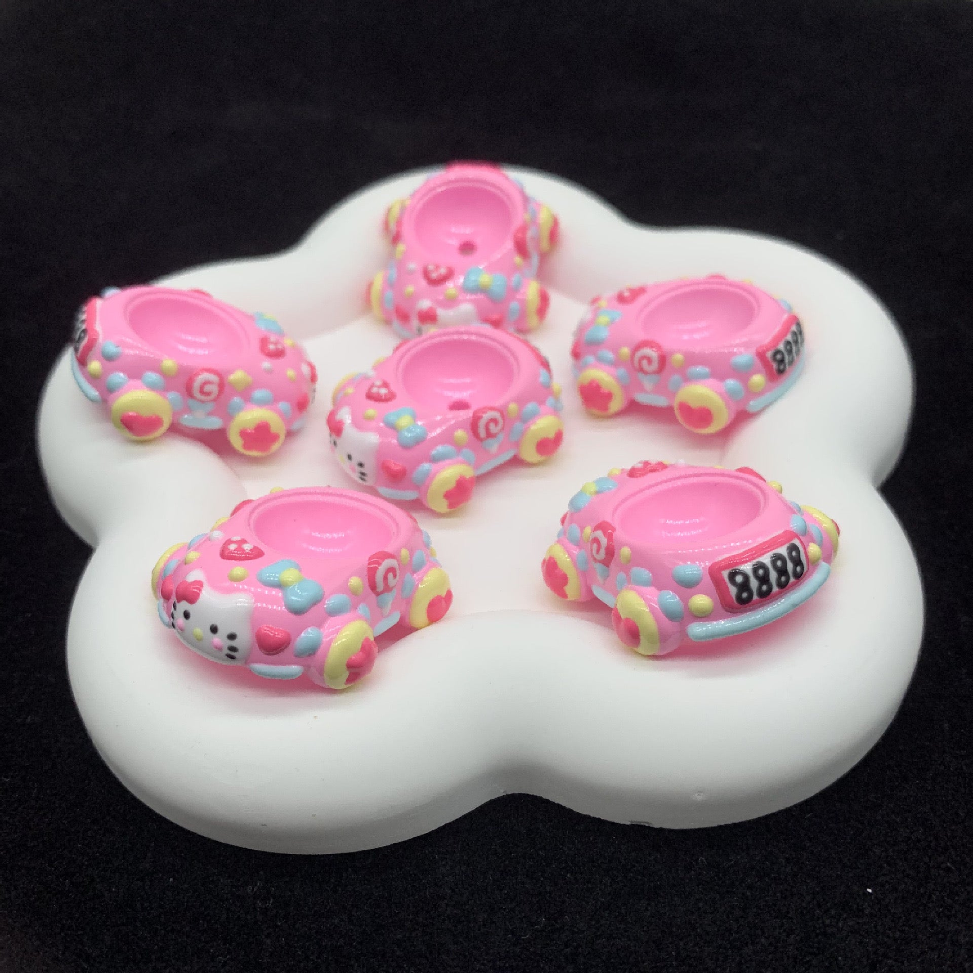 HK Car Handpainted Beads Fit For Beadable Pens