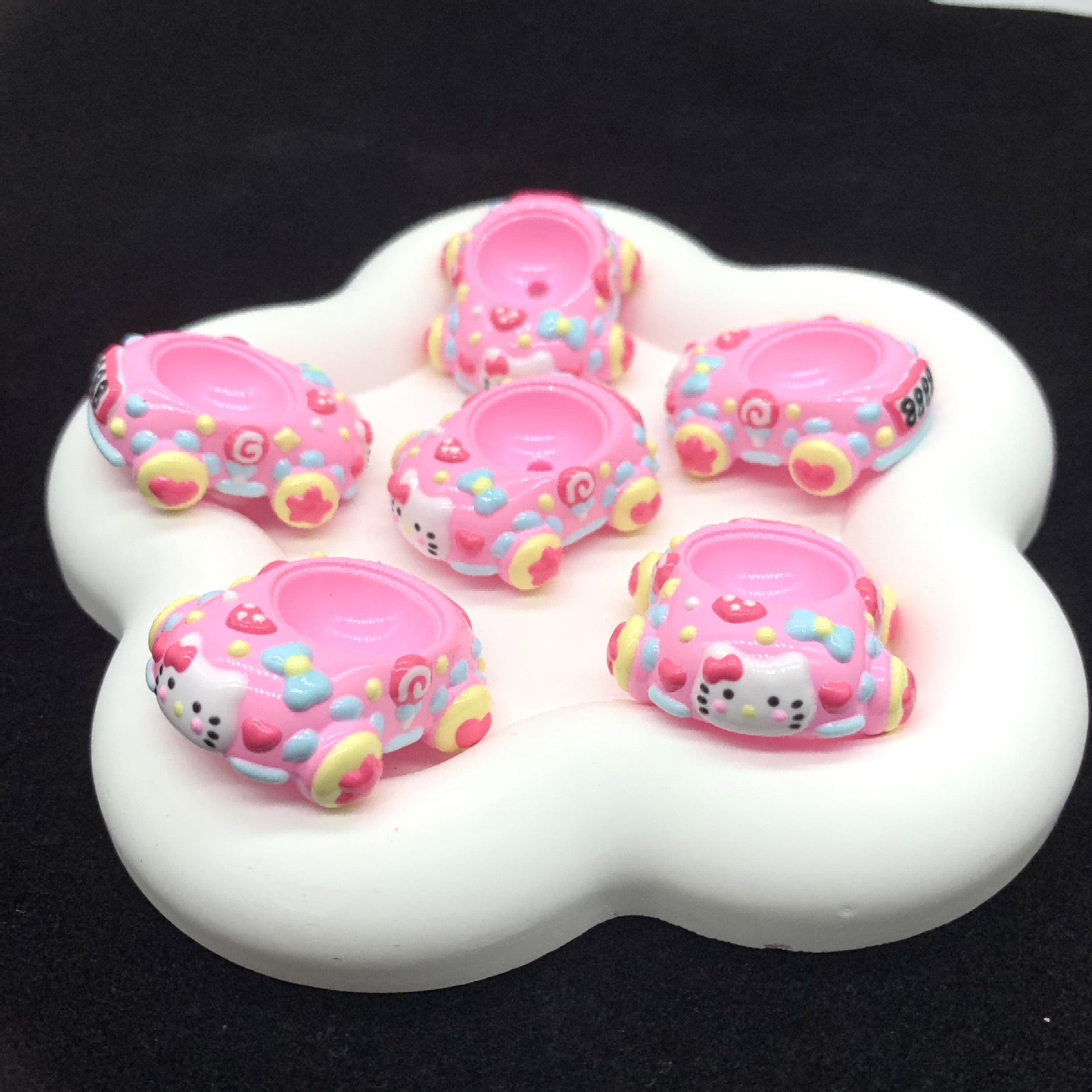 HK Car Handpainted Beads Fit For Beadable Pens