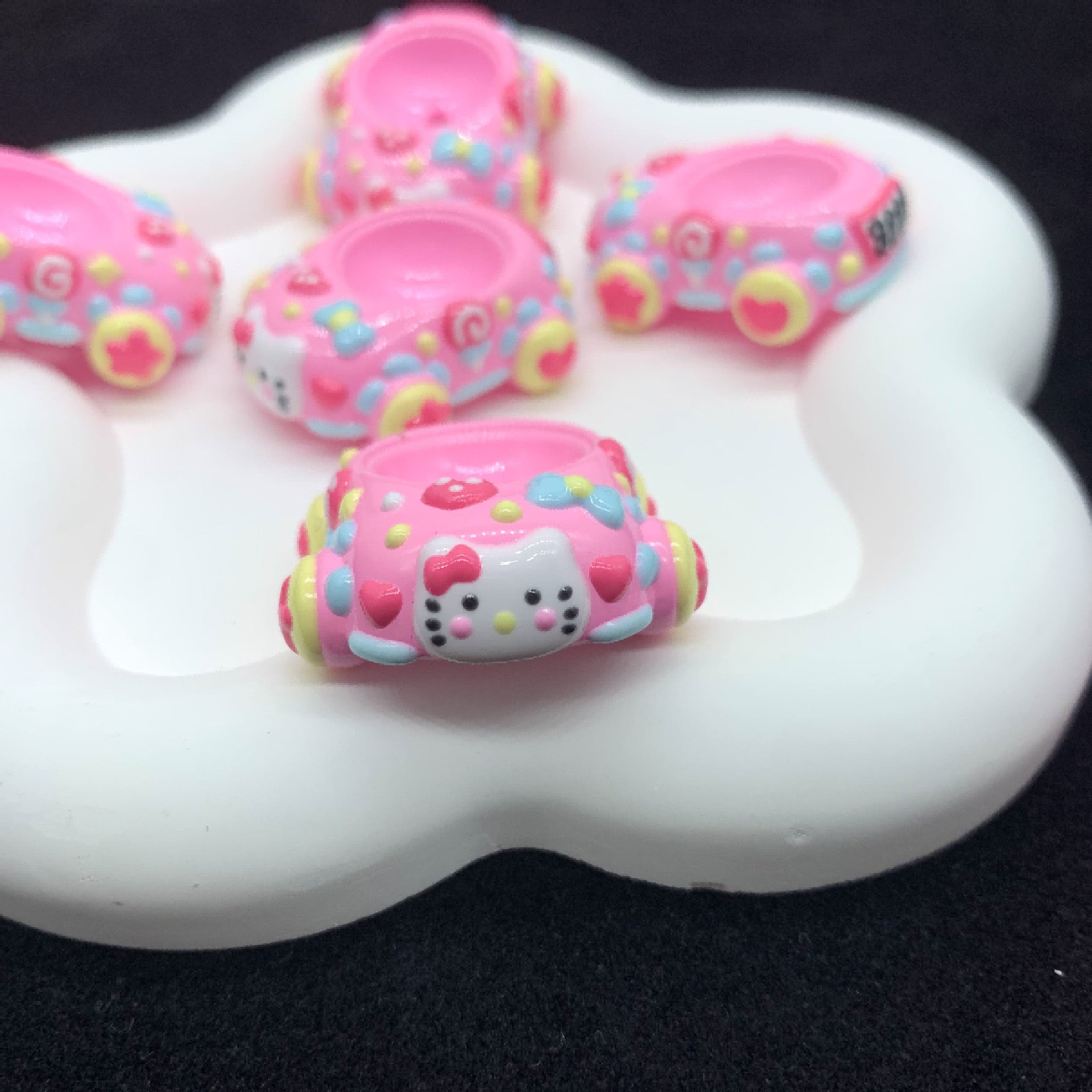 HK Car Handpainted Beads Fit For Beadable Pens