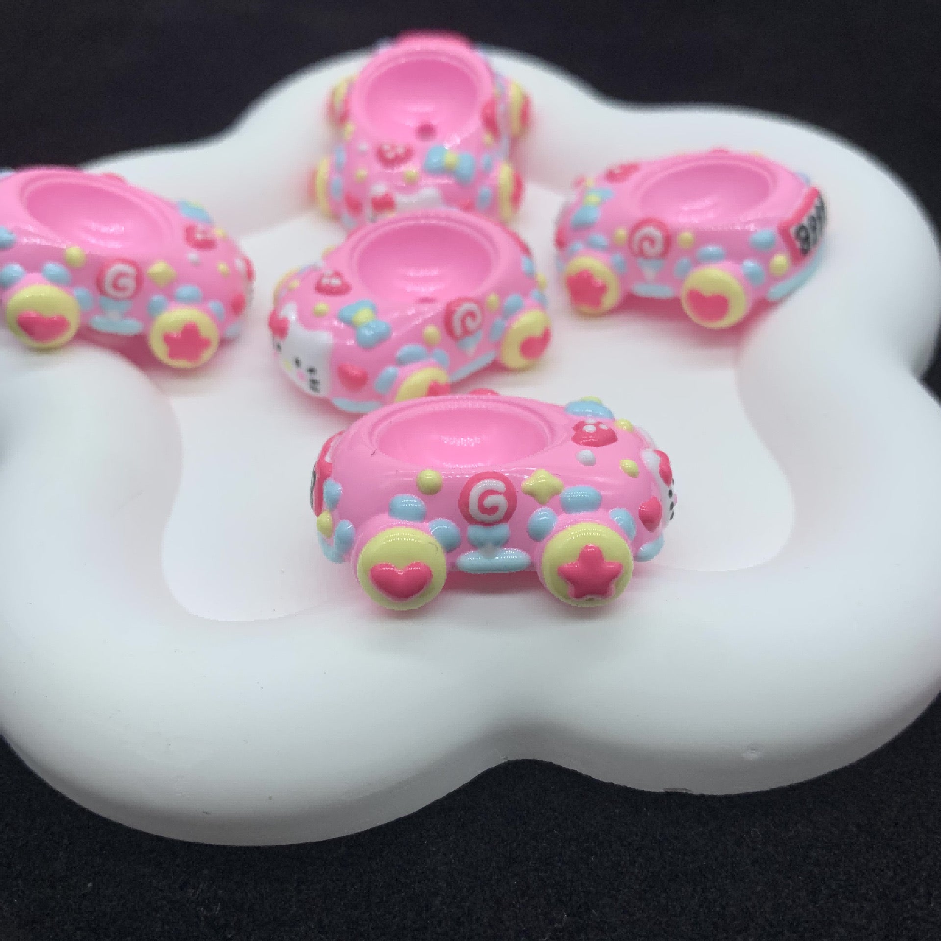 HK Car Handpainted Beads Fit For Beadable Pens