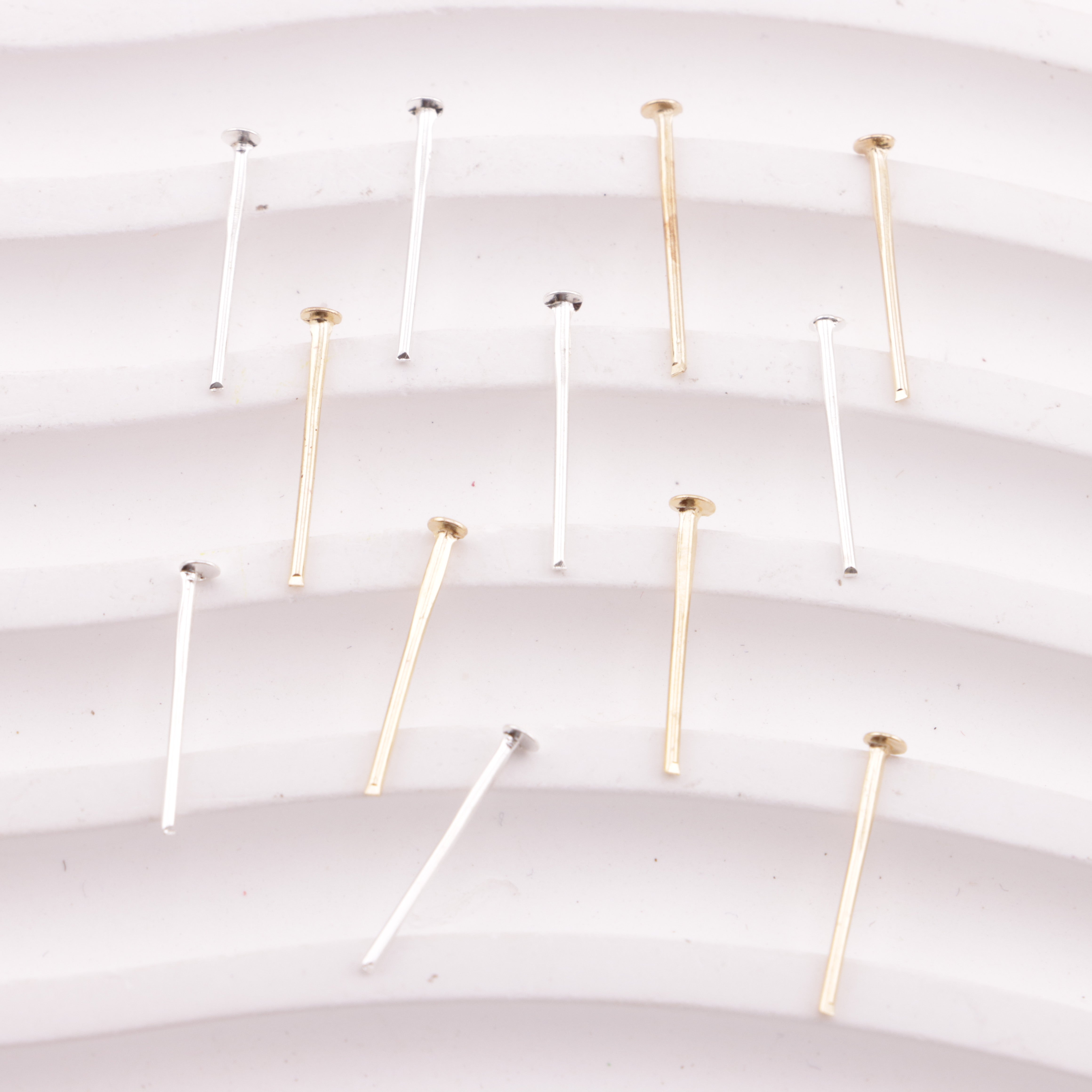 FS5863- 1.6cm T-Shaped Pins (About 1100 PCS/100g)
