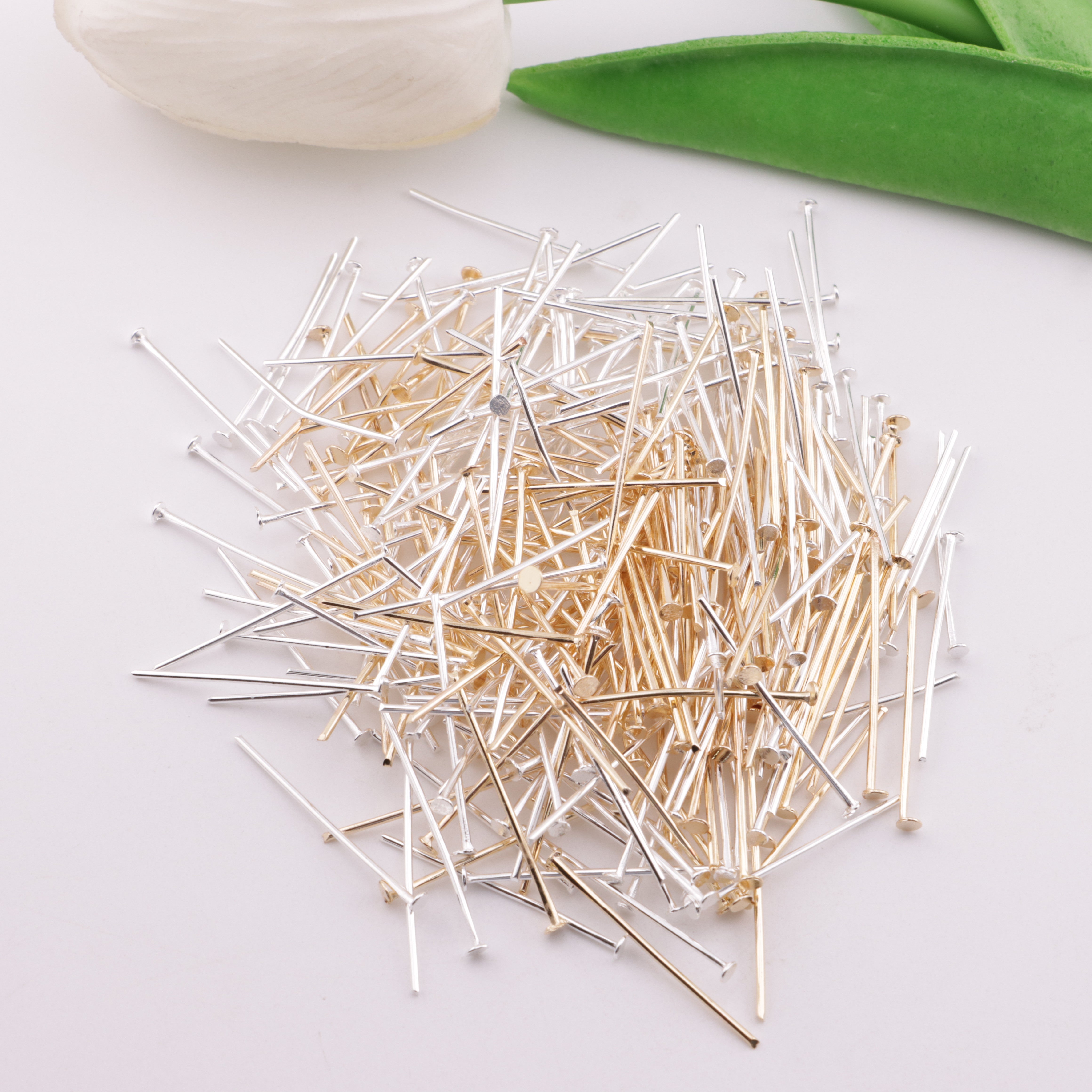 FS5882- 2.6cm T-Shaped Pins (About 990 PCS/100g)