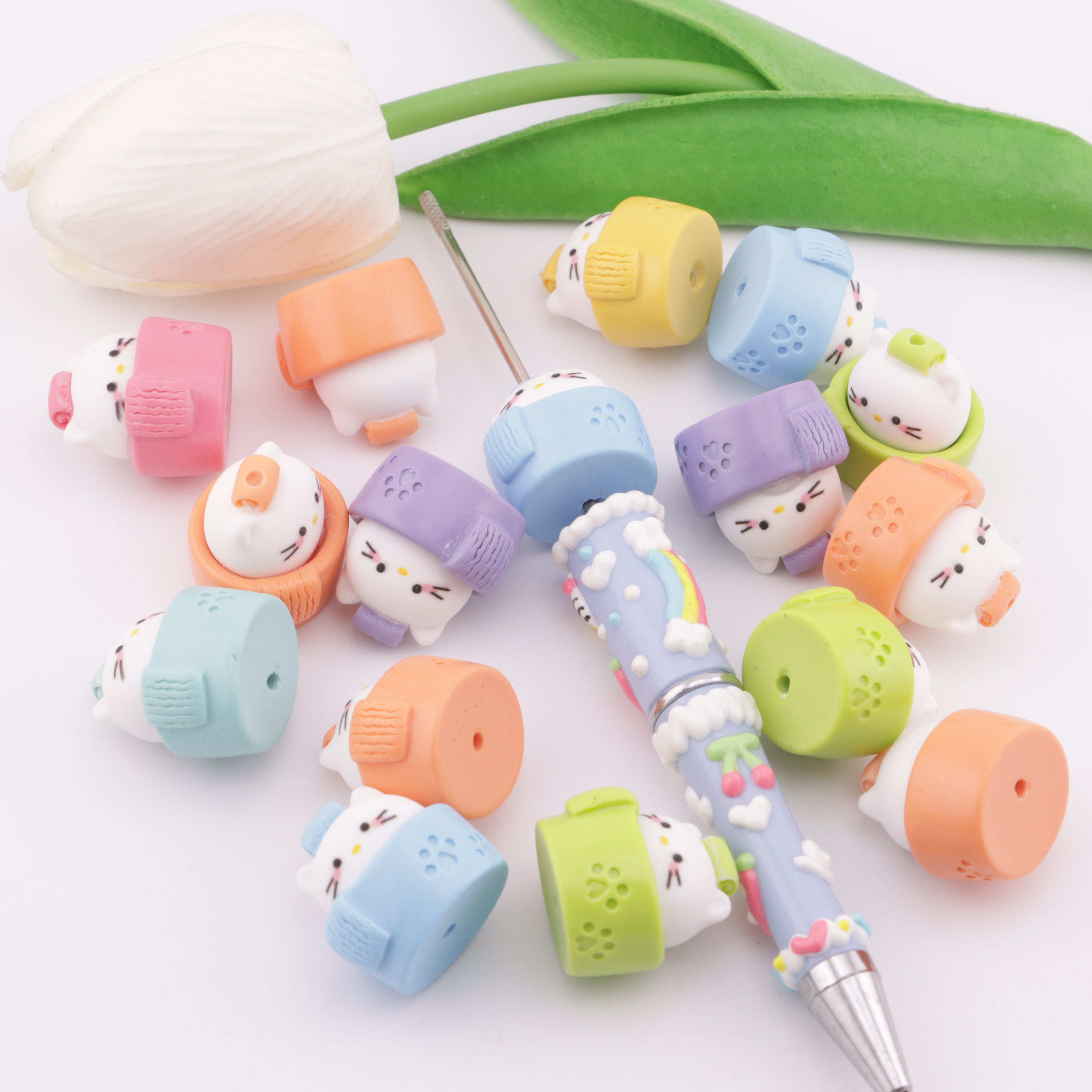 FS2636- 23Mm Hk Through-Hole Beads