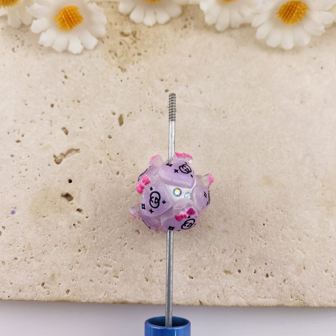PP19563-About 21*21mm Clay Beads