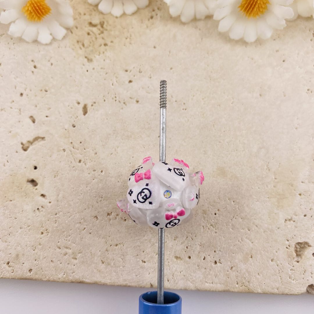 PP19563-About 21*21mm Clay Beads