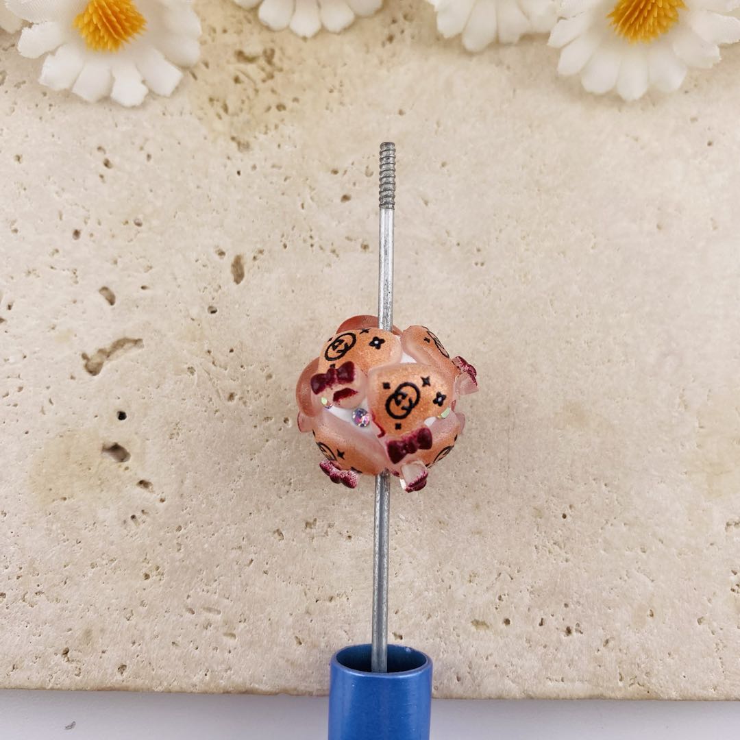 PP19563-About 21*21mm Clay Beads