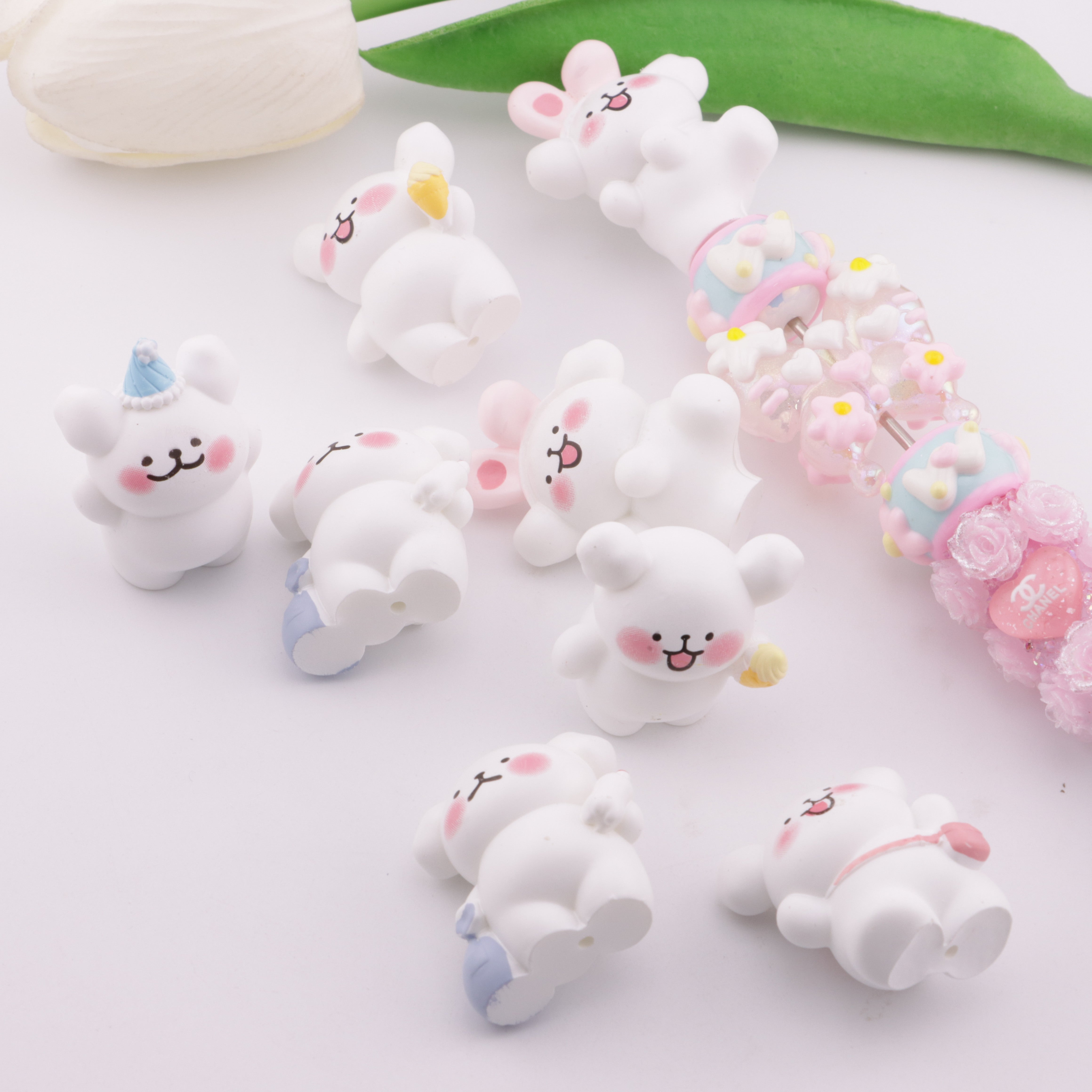 FS2501- Cute Dogs Toppers Lovely Dog Pen Caps