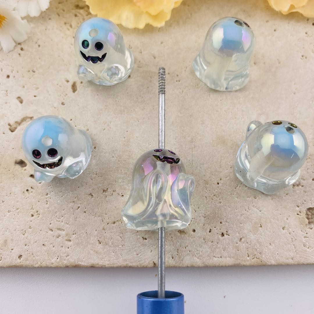 FS19599-About 18*21mm Ghost Resin Beads
