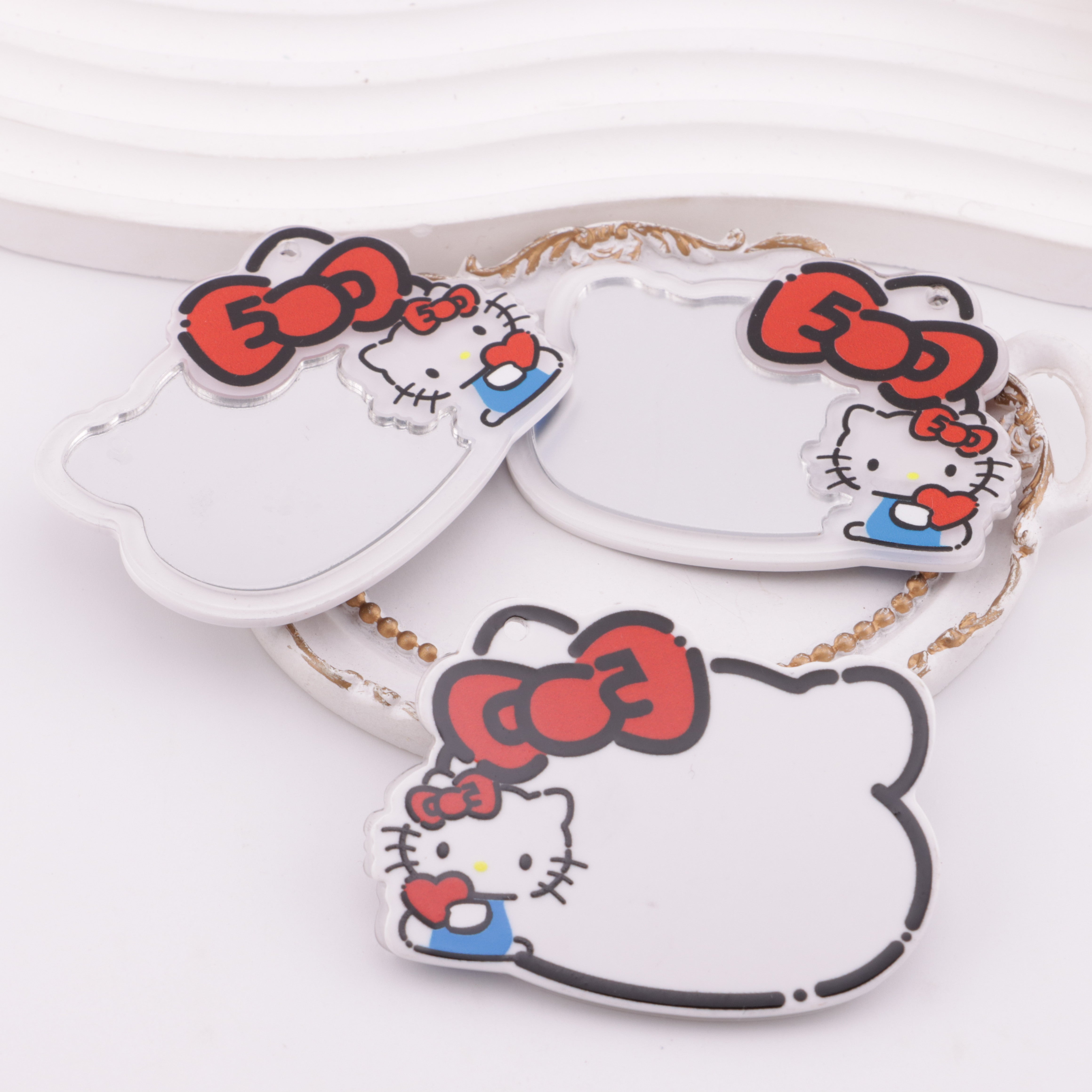 FS5853- 60*44mm HK Mirrors With Hole