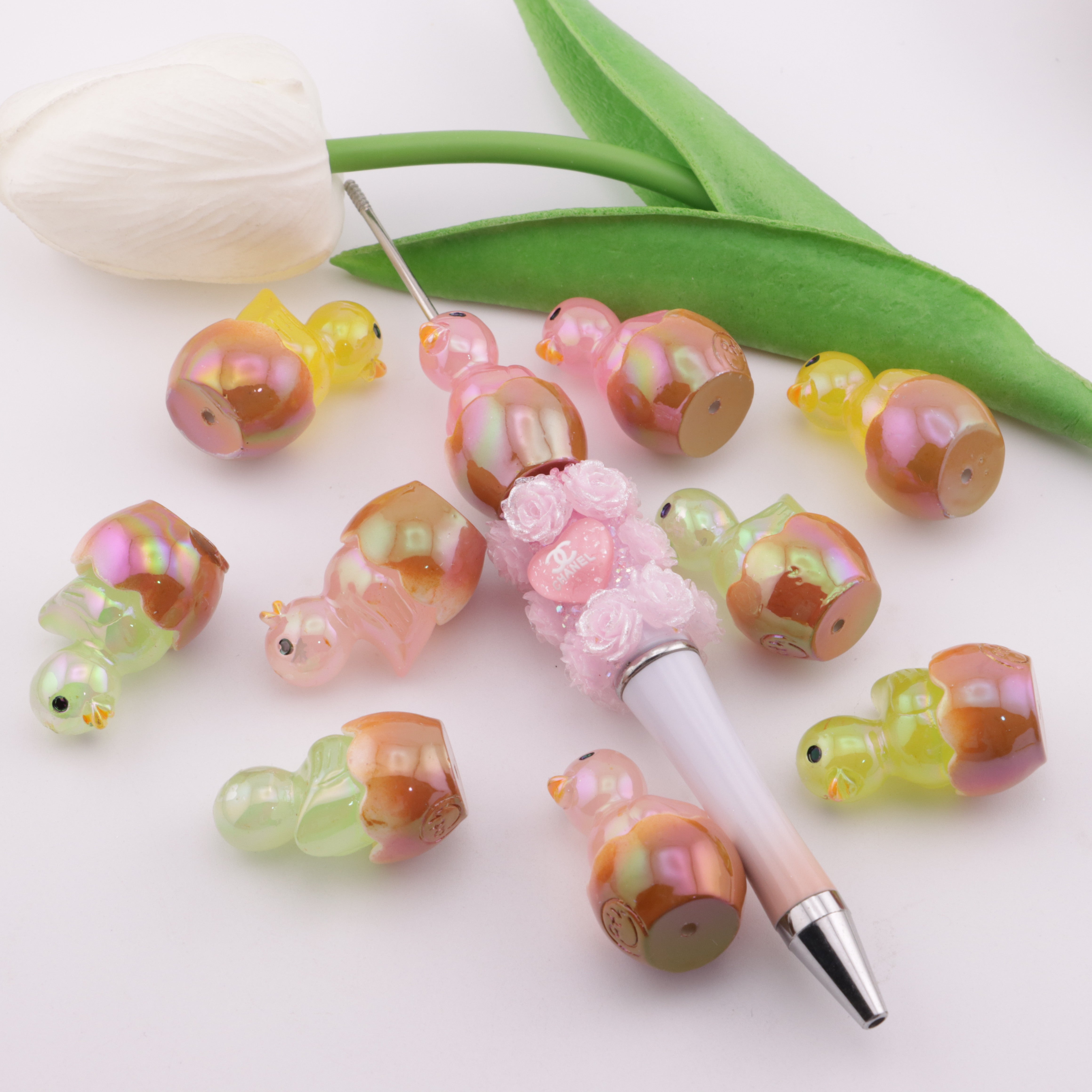 FS2953- Duck Resin Beads