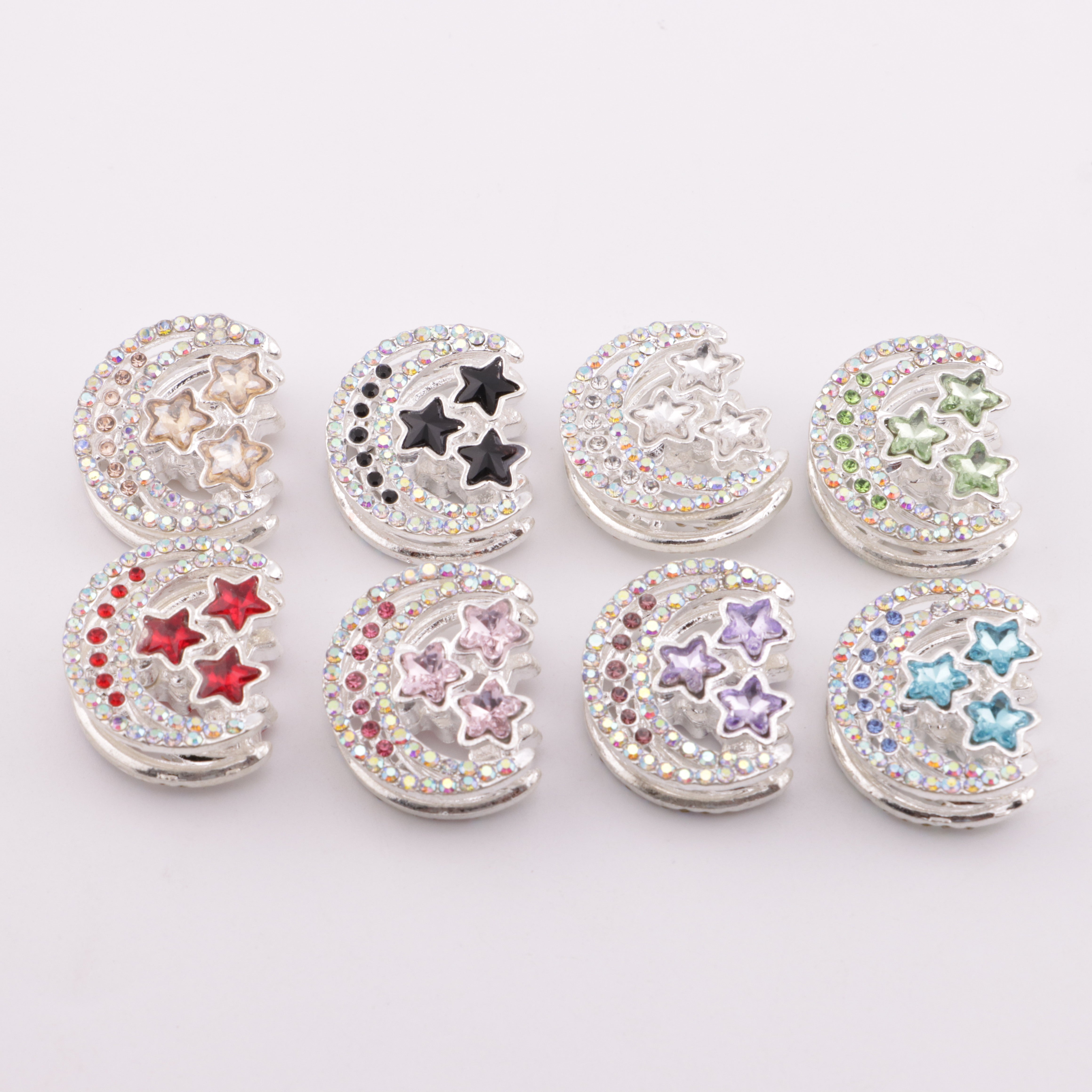 FS5852- 25*21Mm Star And Moon Metal Beads