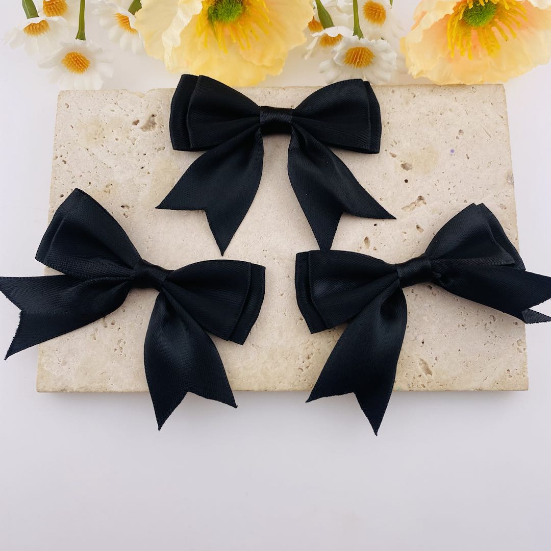 FS18116-About 6×7×2.5cm Fabric Bow