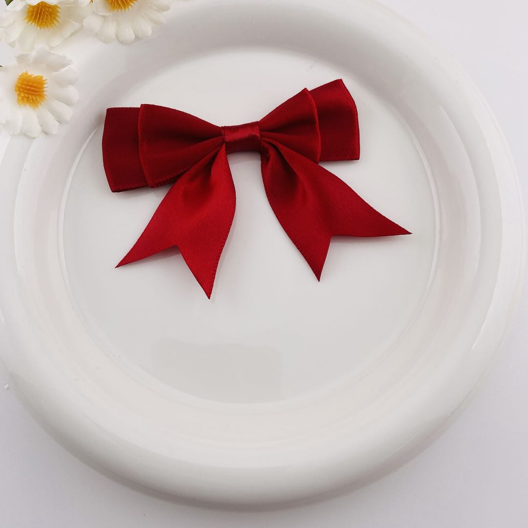 FS18116-About 6×7×2.5cm Fabric Bow