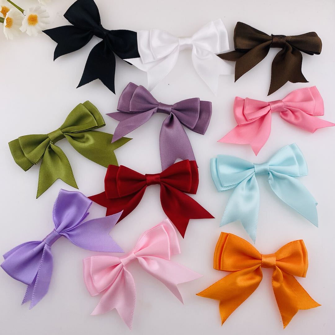FS18116-About 6×7×2.5cm Fabric Bow