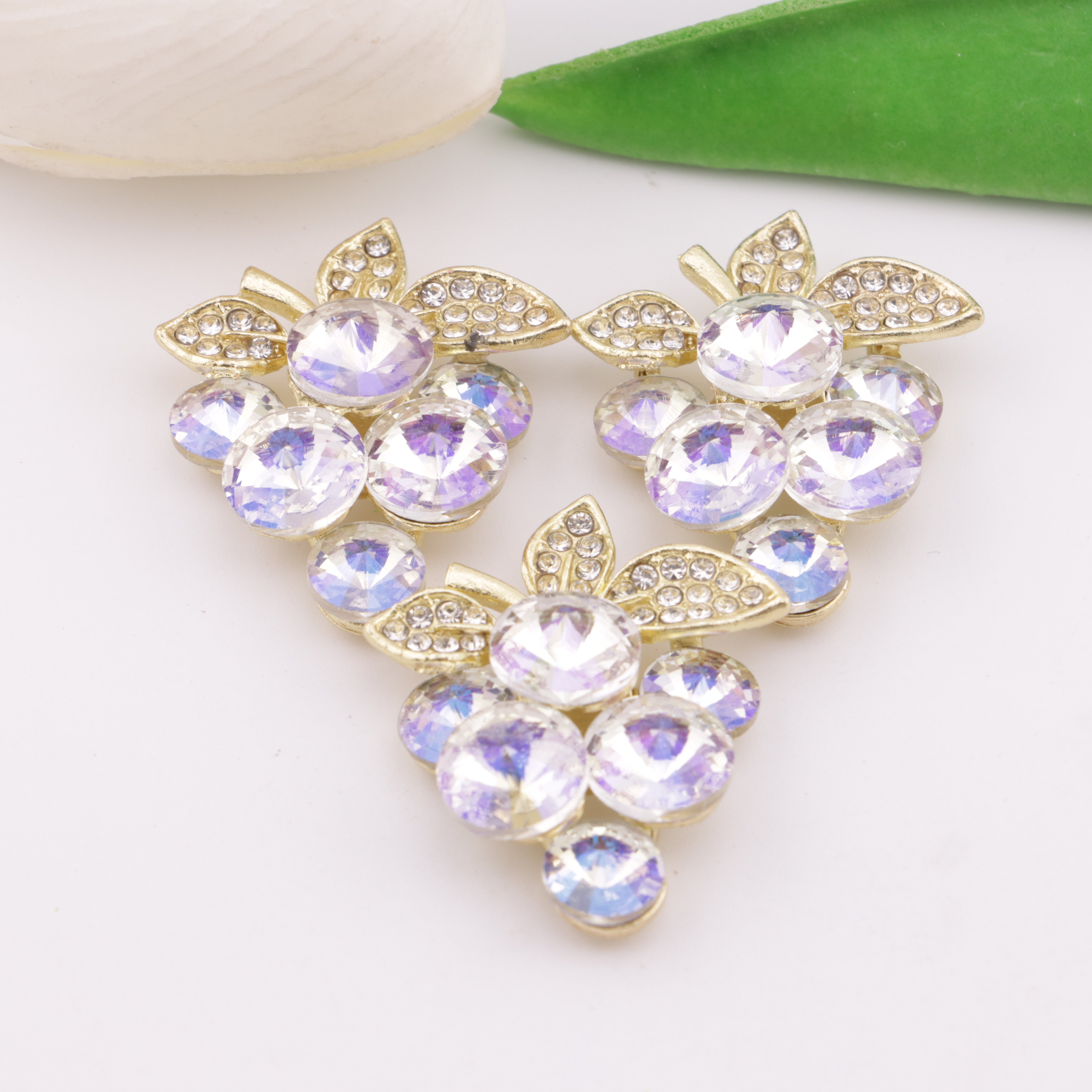 FS5968- 29*33Mm Grape Alloy Charms