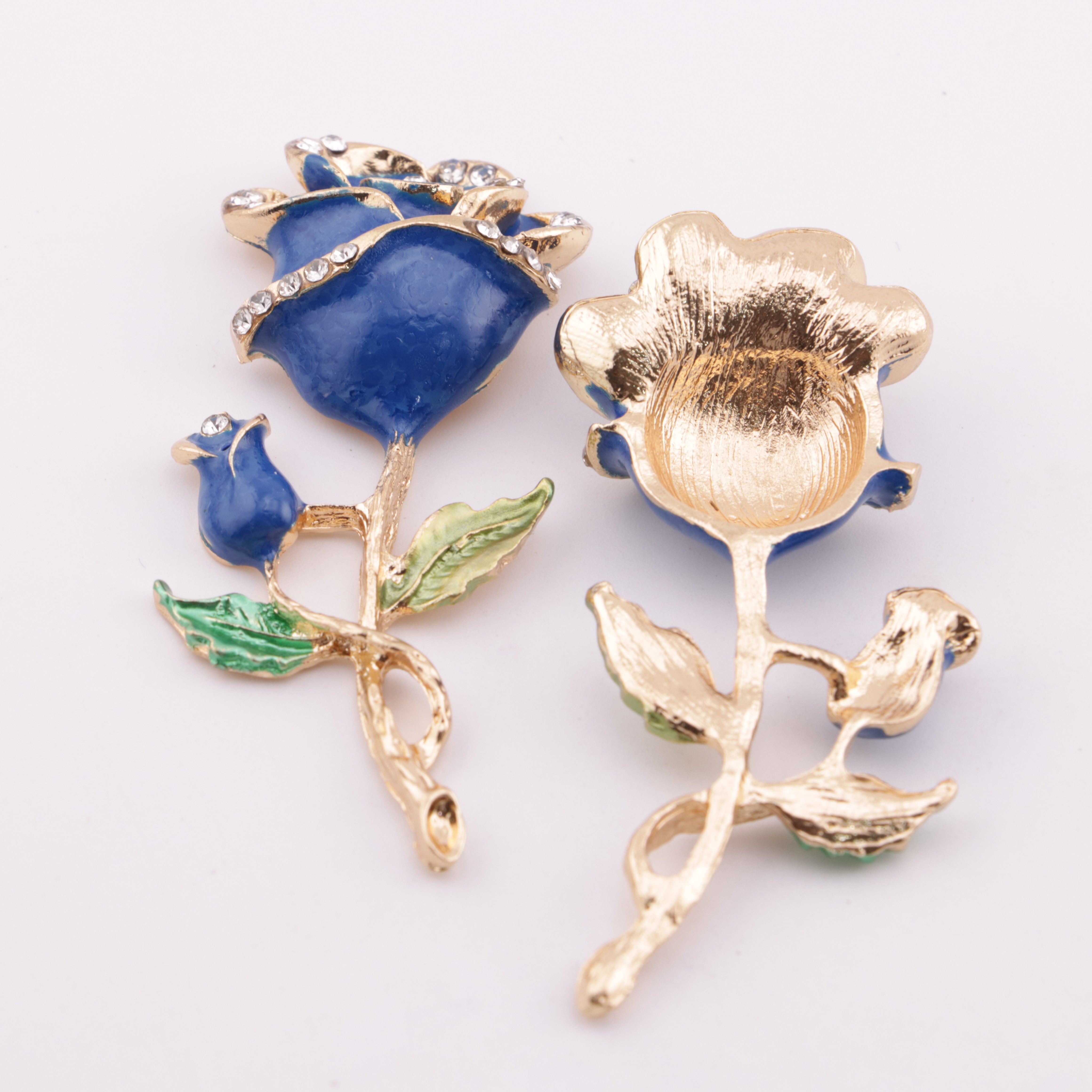 FS3884- 63mm*31mm Three-Dimensional Rose Patches