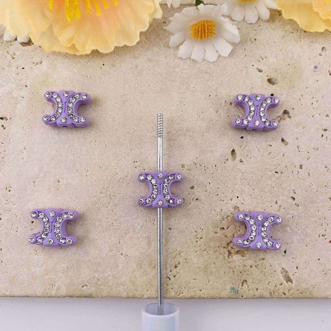 FS19731-About 12*15mm Rhinestone Triomphe Beads