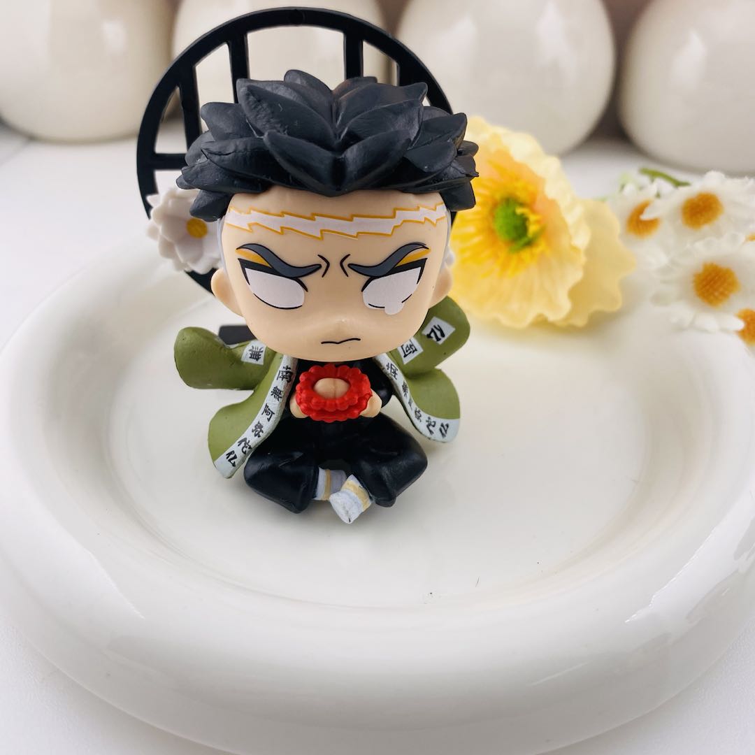 FS19726-About 70mm Gyomei Himejima Demon Slayer Chibi Collectible Figure