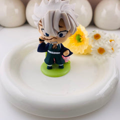 FS19727-About 70mm Sanemi Shinazugawa Demon Slayer Chibi Figure