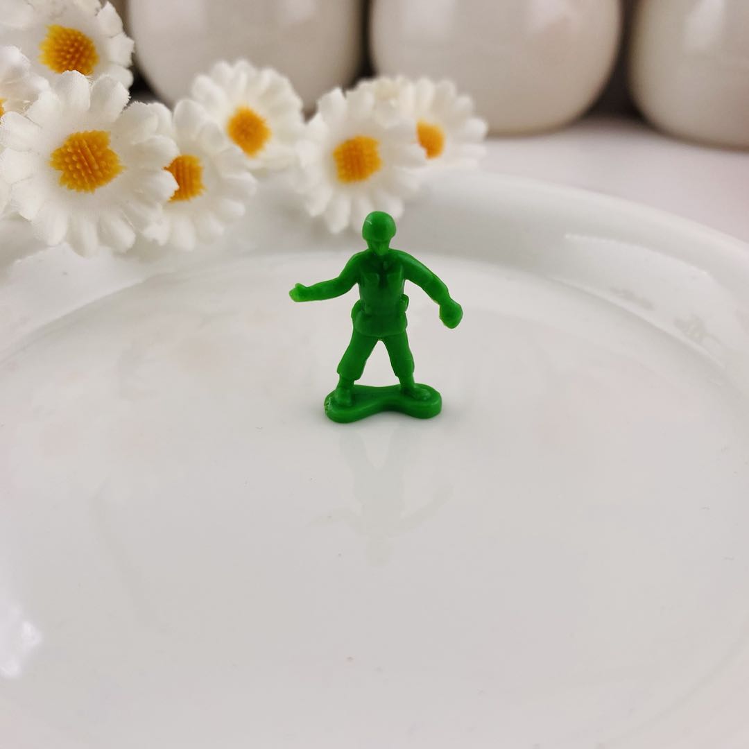 FS19769-About 26mm Green Army Men Pen Topper
