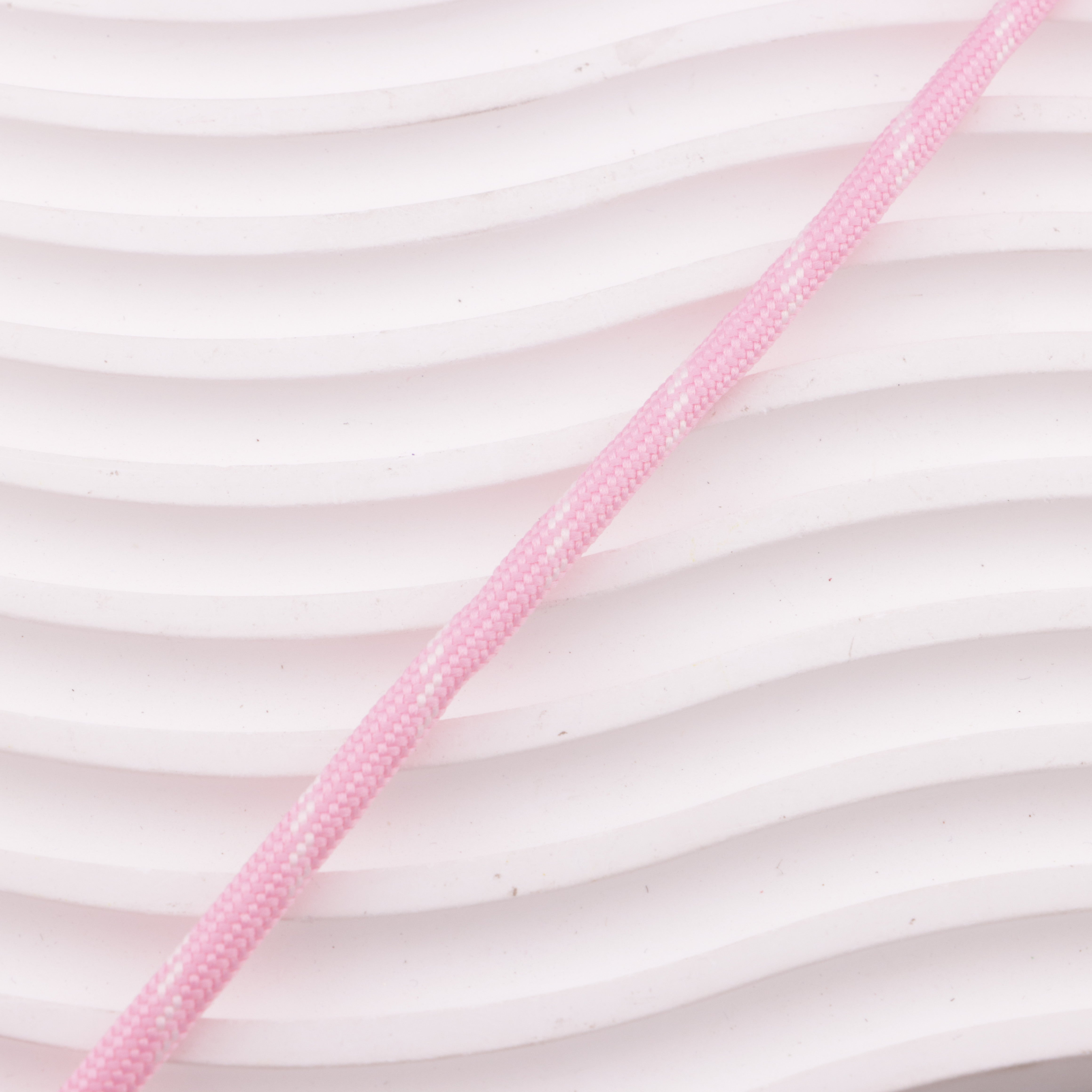 FS5942- 5mm Thick Colorful Dotted Polyester Core-Spun Round Rope, Wear-Resistant Miu Rope Zoe's DIY Shop