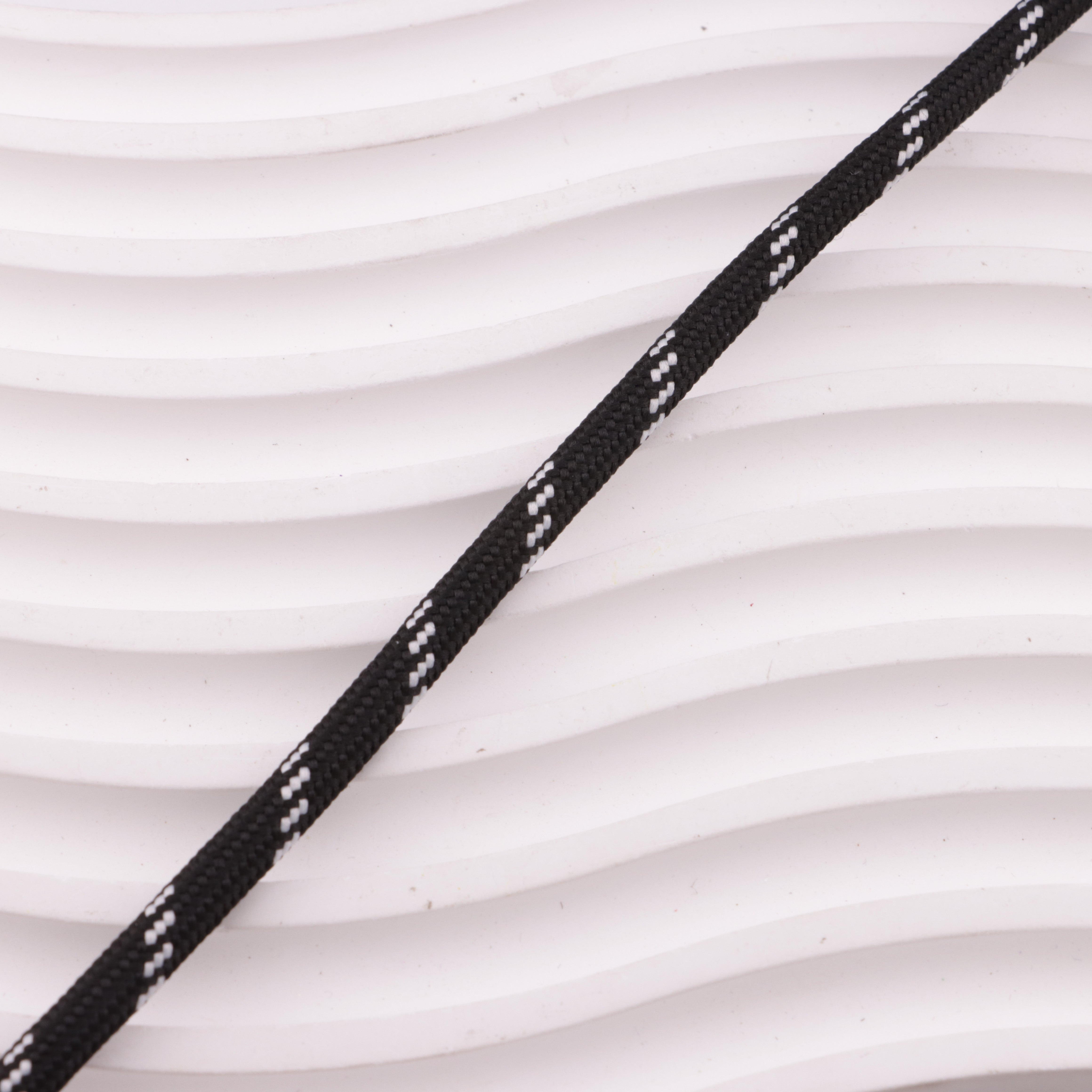 FS5942- 5mm Thick Colorful Dotted Polyester Core-Spun Round Rope, Wear-Resistant Miu Rope Zoe's DIY Shop