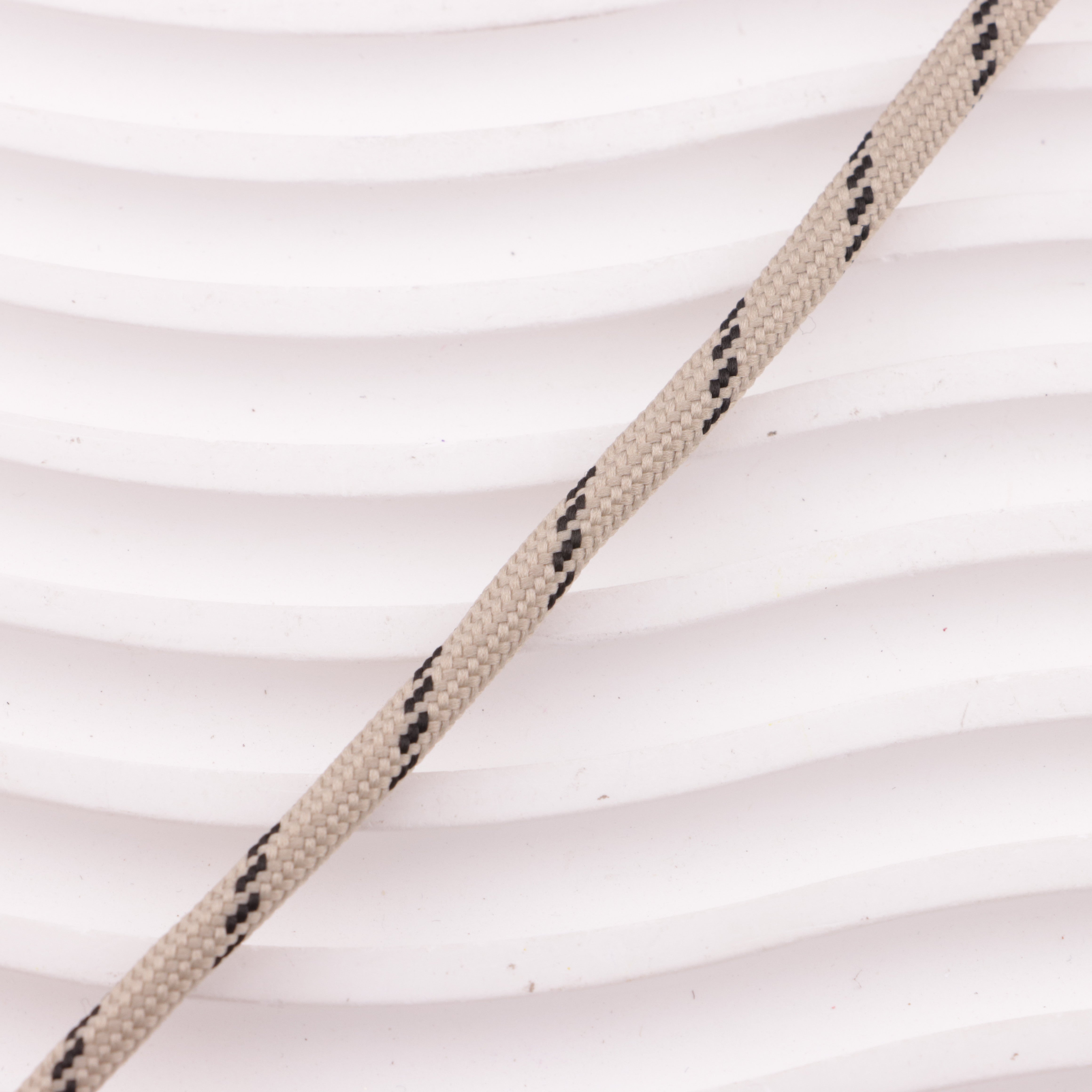 FS5942- 5mm Thick Colorful Dotted Polyester Core-Spun Round Rope, Wear-Resistant Miu Rope Zoe's DIY Shop