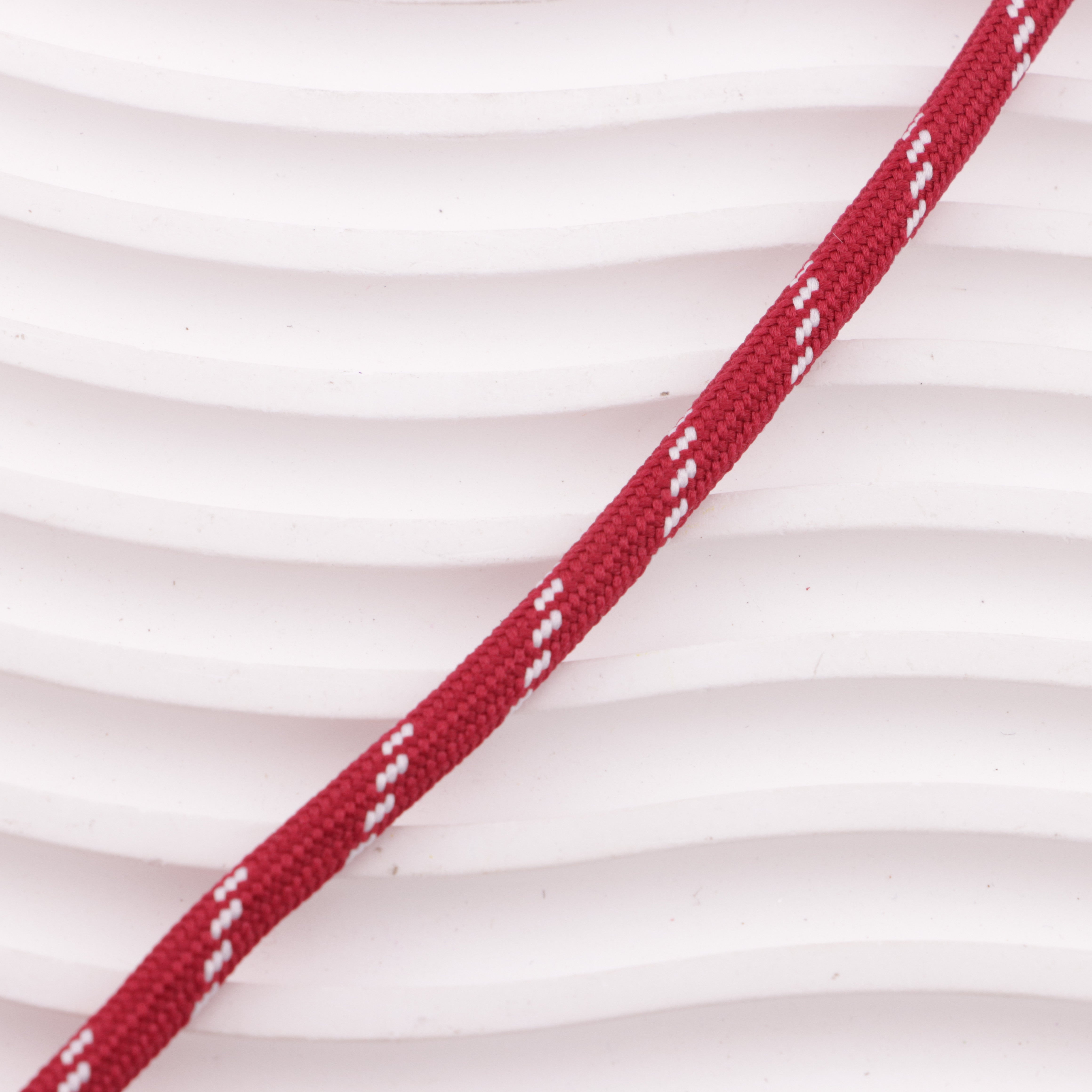 FS5942- 5mm Thick Colorful Dotted Polyester Core-Spun Round Rope, Wear-Resistant Miu Rope Zoe's DIY Shop