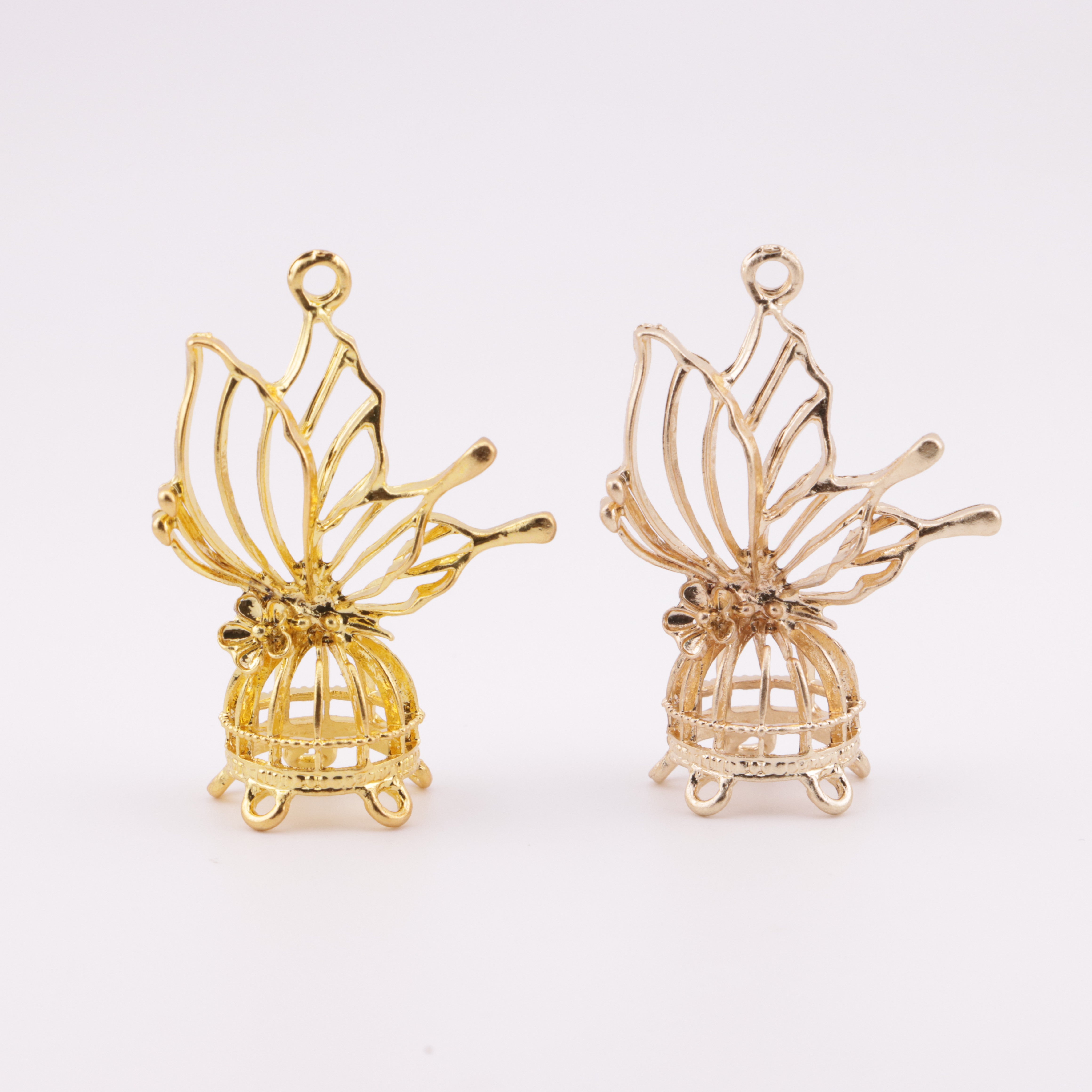 FS6008- Five Sets Of Butterfly Metal Lanterns Zoe's DIY Shop