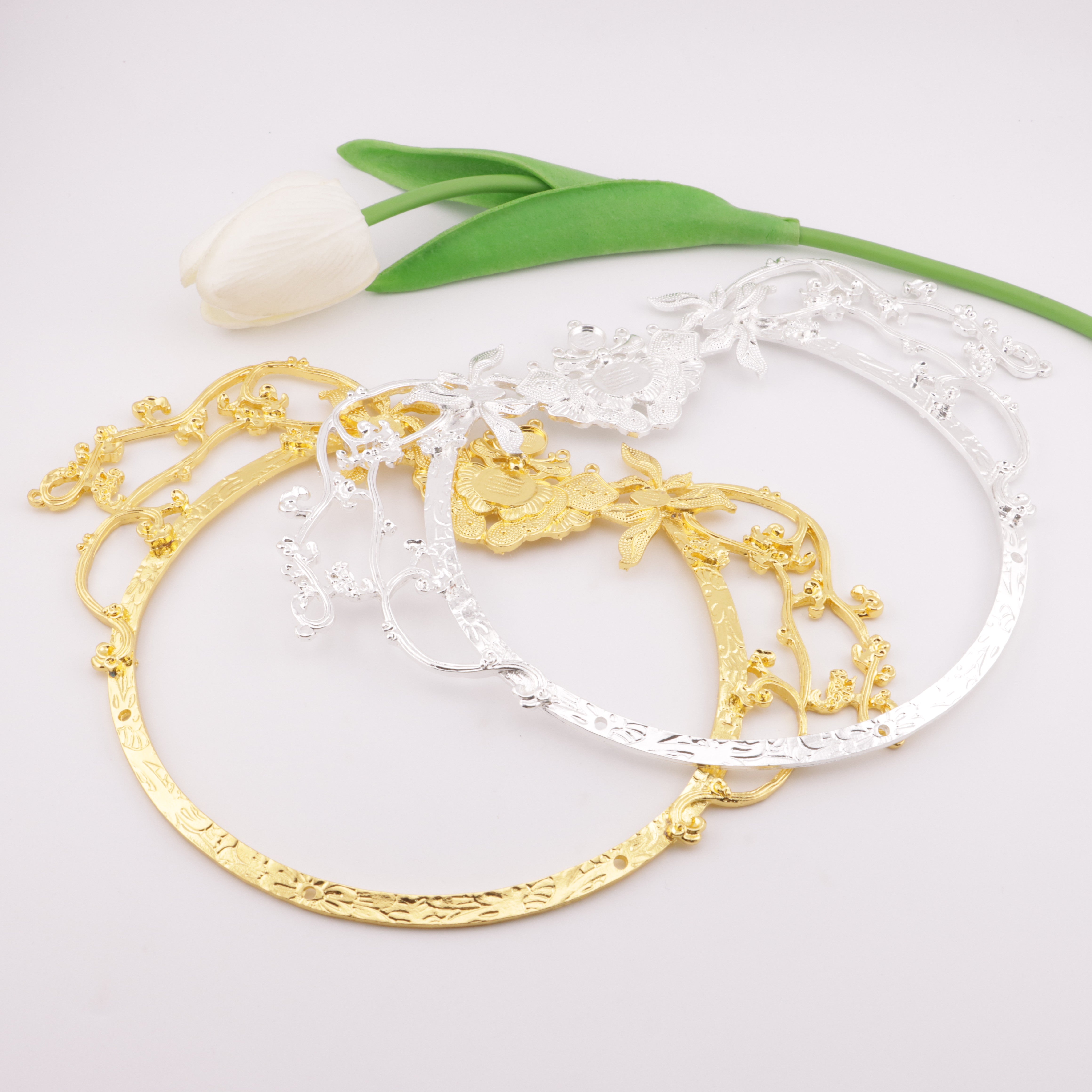 FS5202- 200*148mm Big Metal Flower Frame, Big Metal Wreath