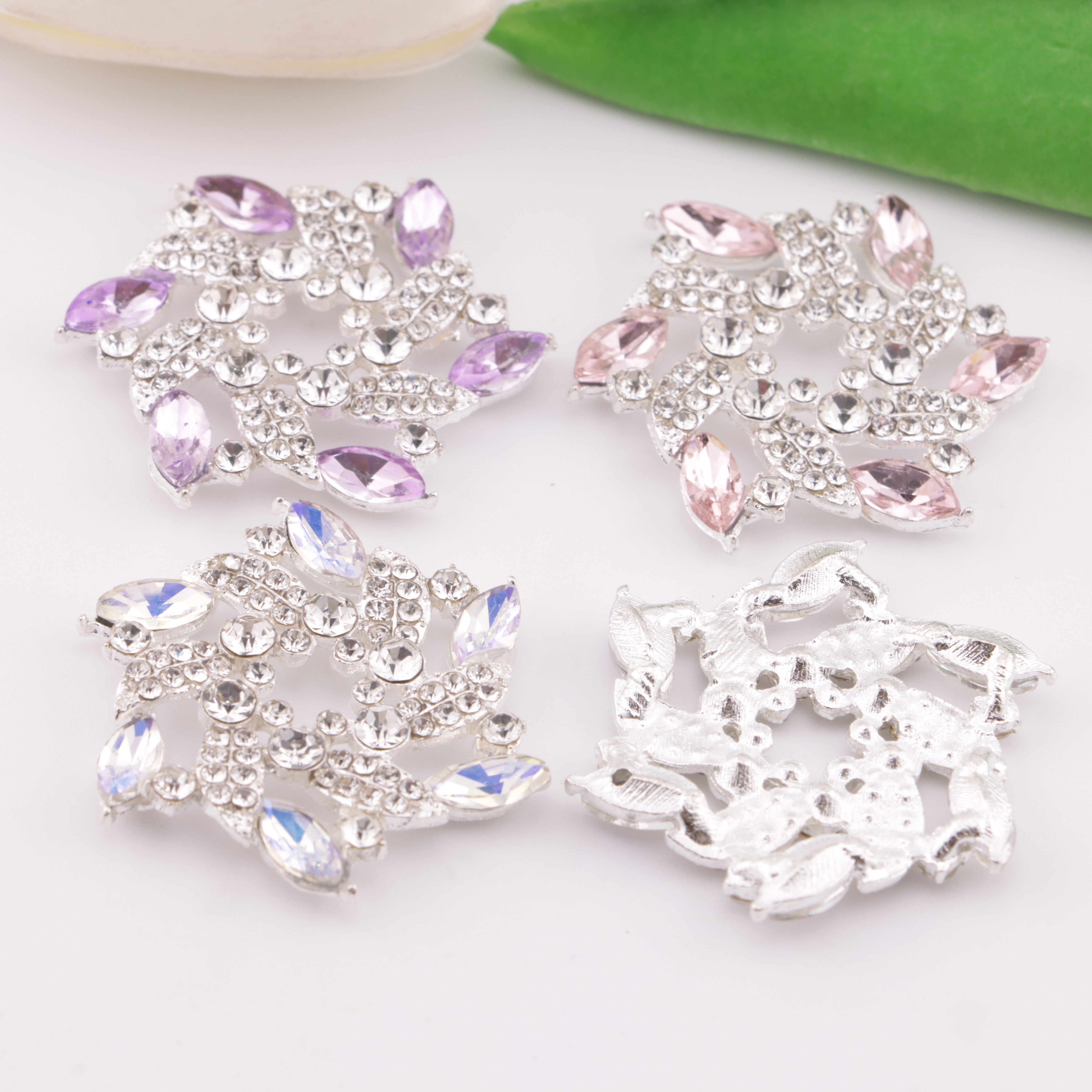 FS4863- Windmill Flowers, Alloy Charms Alloy Patches