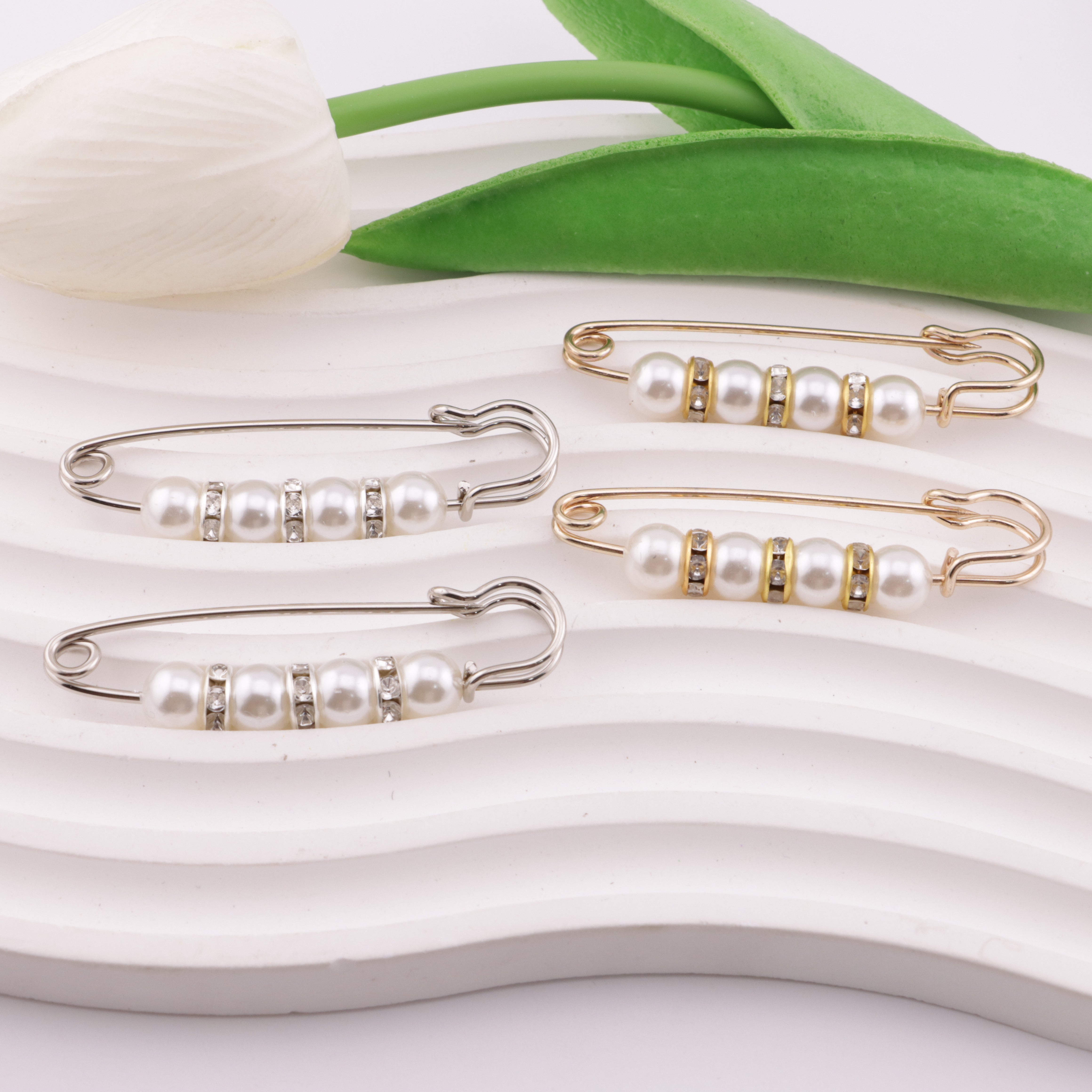 FS6000- 5.5cm Pearl + Spacer Pin Pearl + Spacer Pin