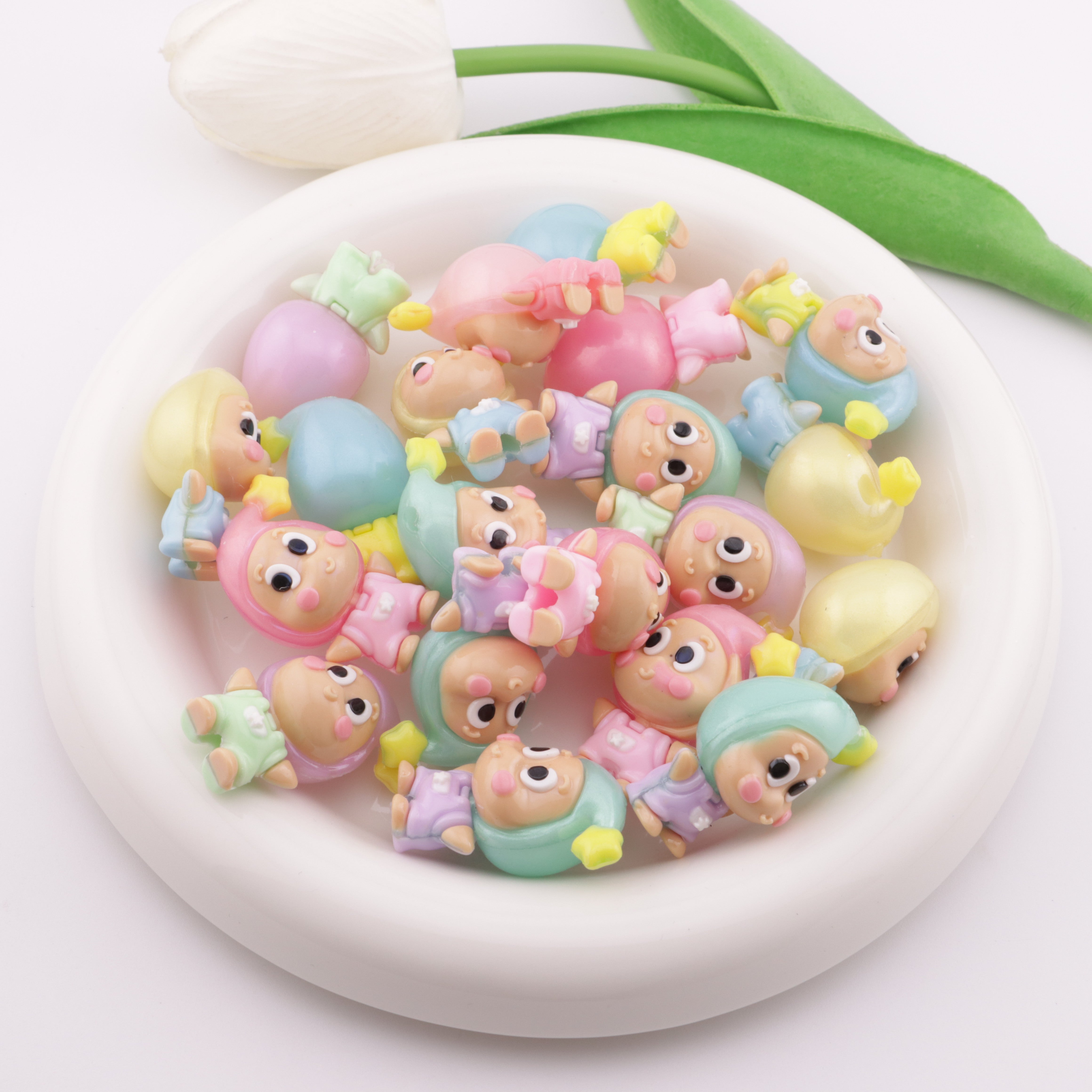 FS6024- Alien Silicone Beads