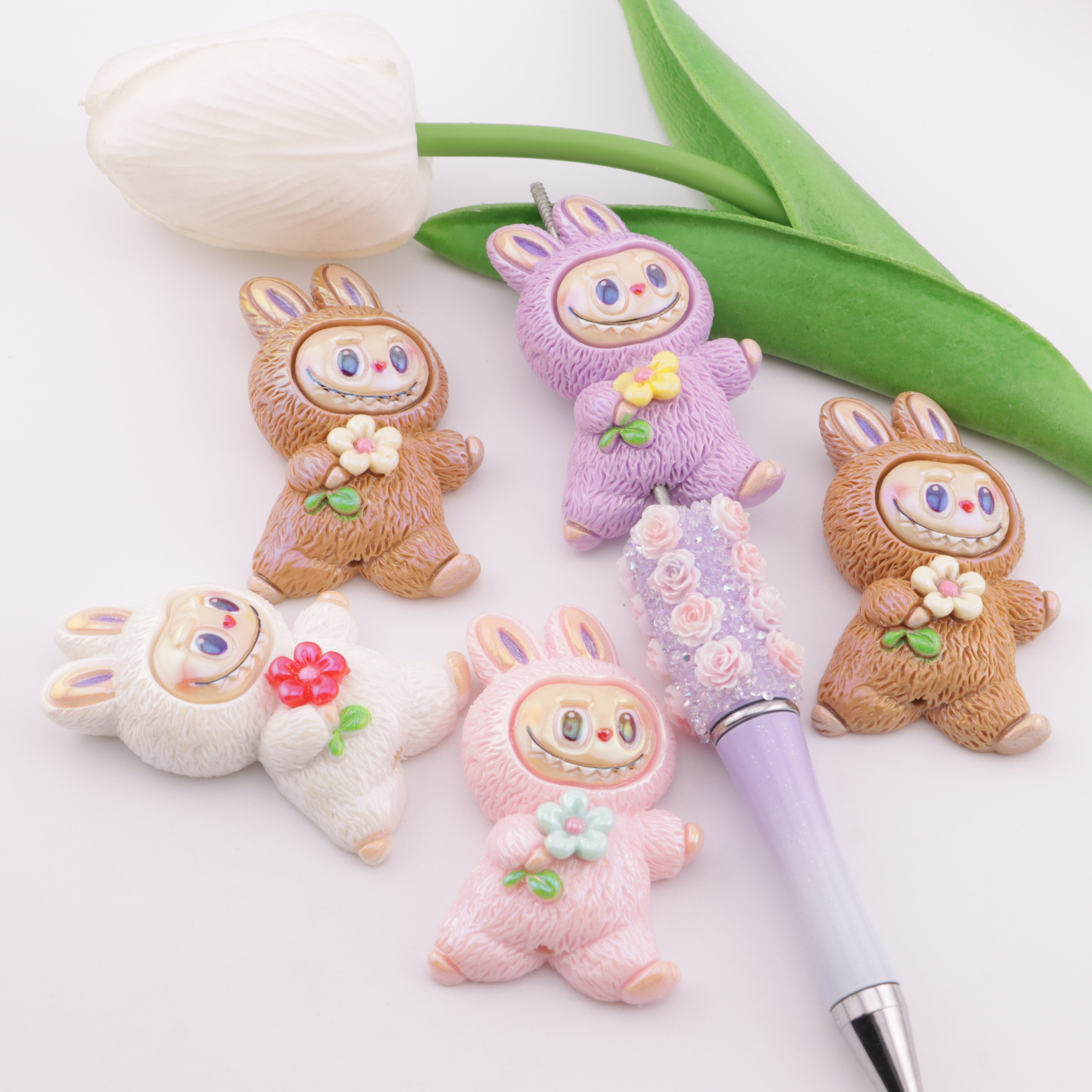 FS6028- Labubu Resin Beads Zoe's DIY Shop