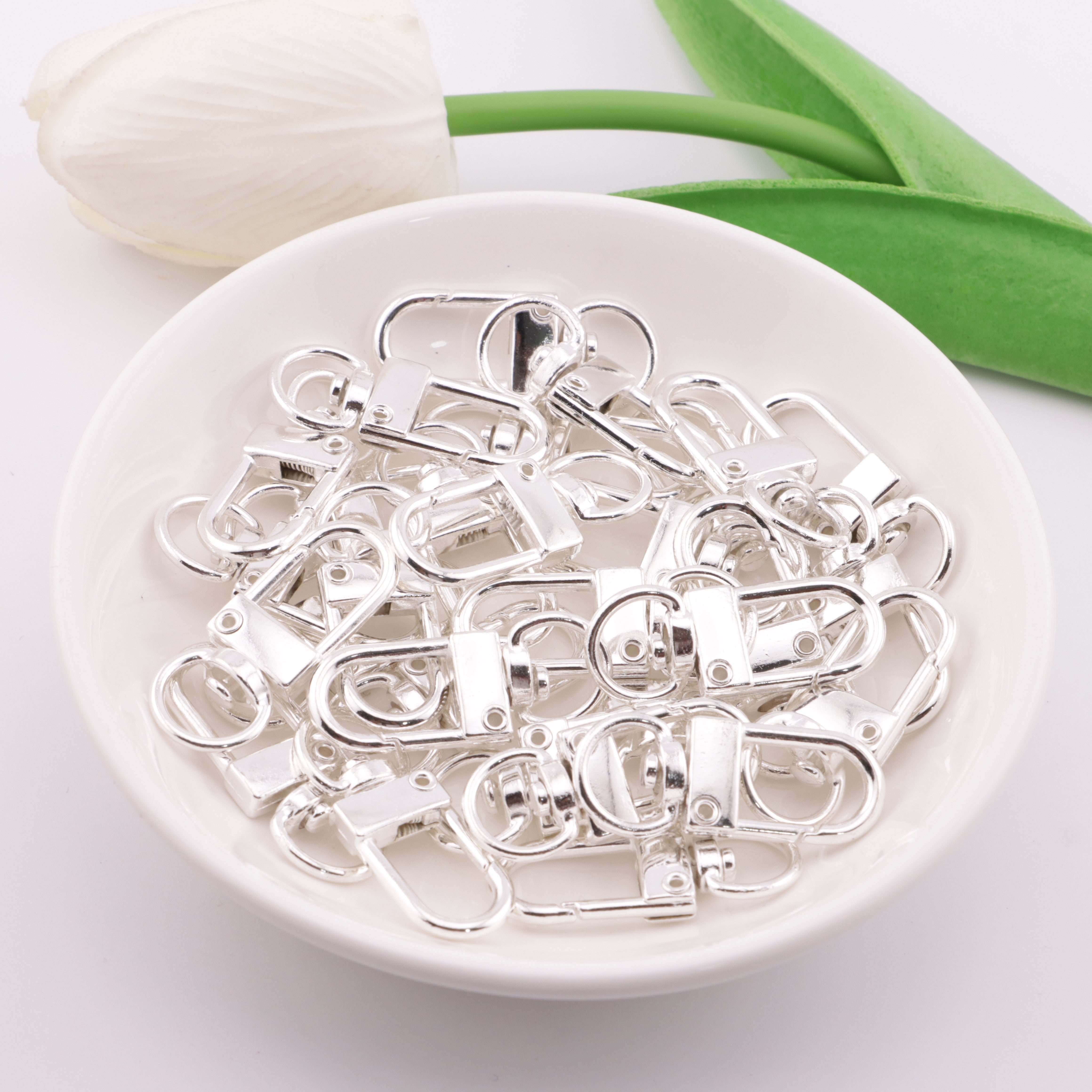 FS5933- 32*12Mm Silver Keychain
