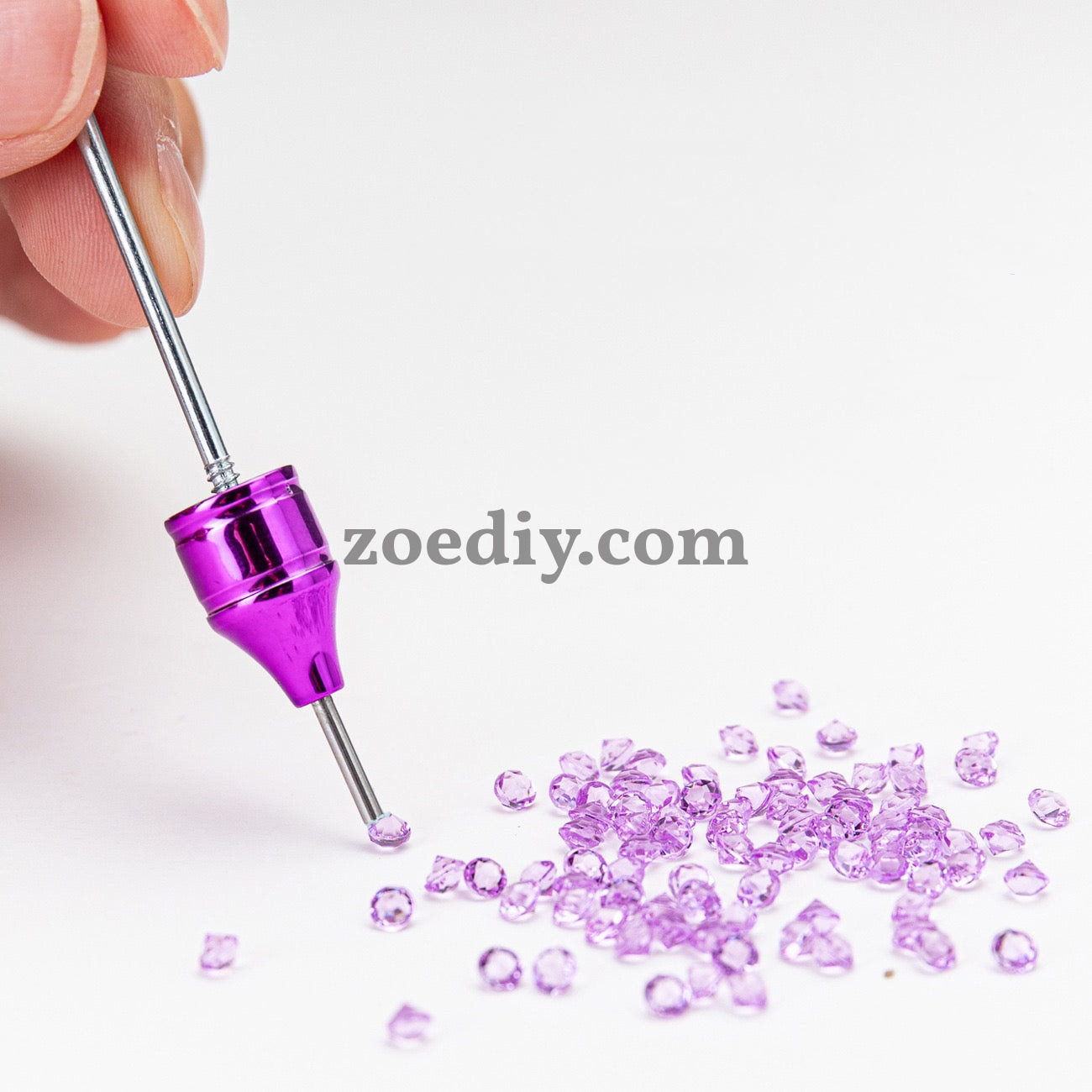 FS0233- Beadable Double-headed Drill Pen Nail Tools