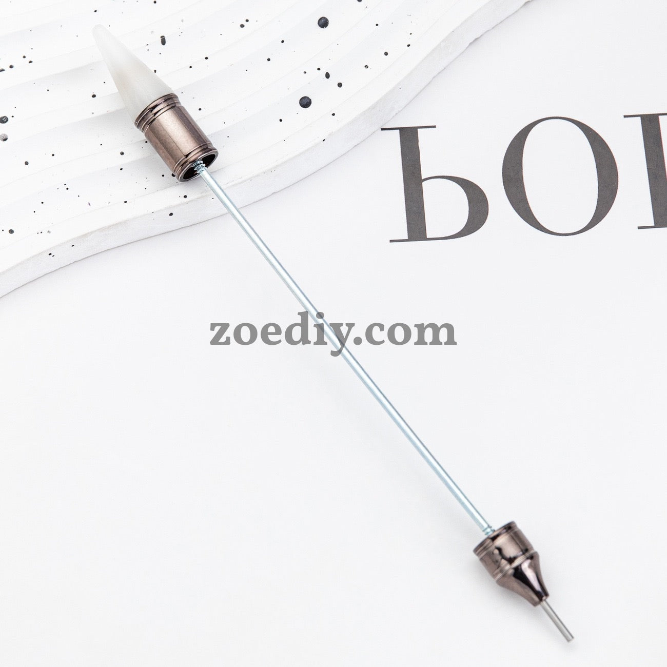 FS0233- Beadable Double-headed Drill Pen Nail Tools