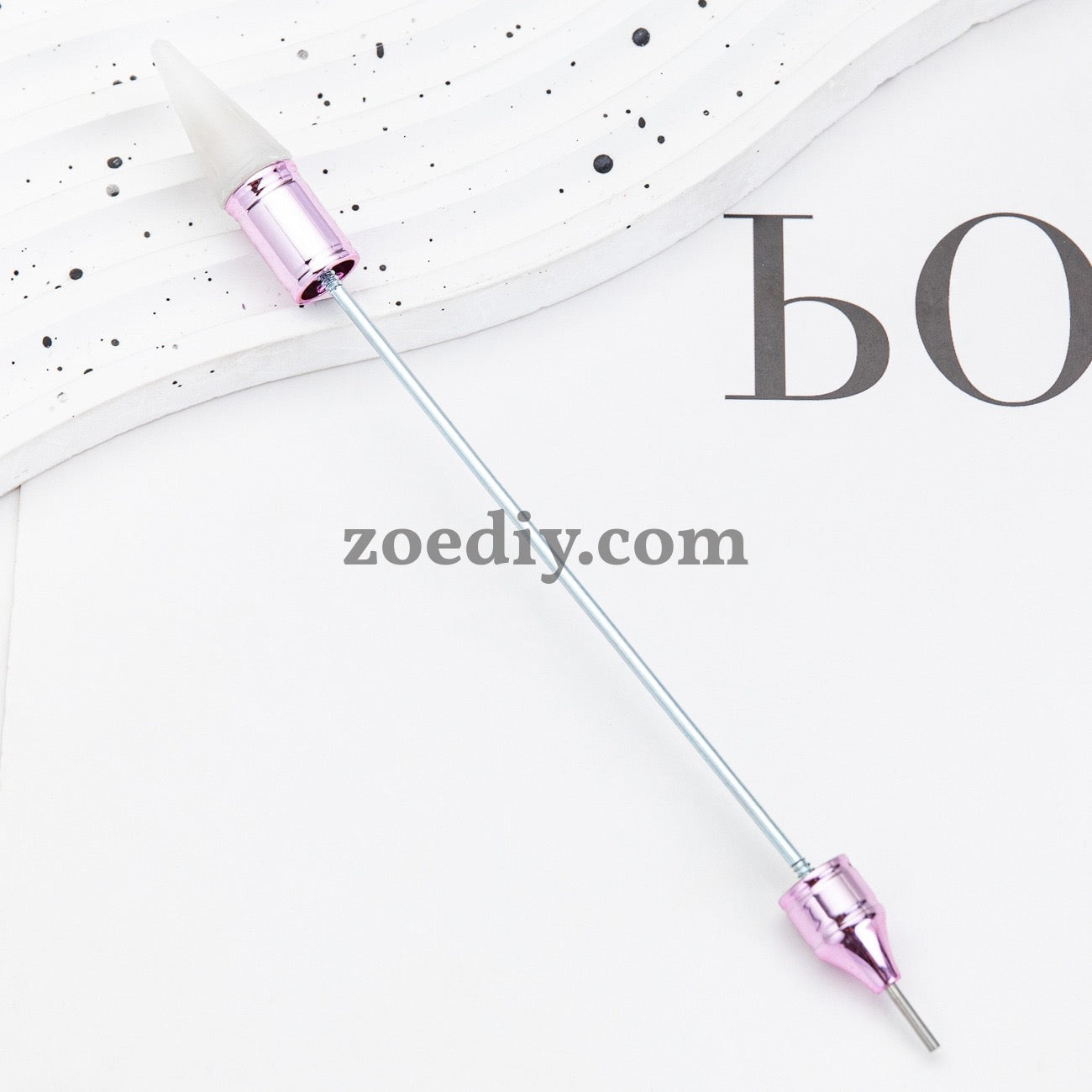 FS0233- Beadable Double-headed Drill Pen Nail Tools