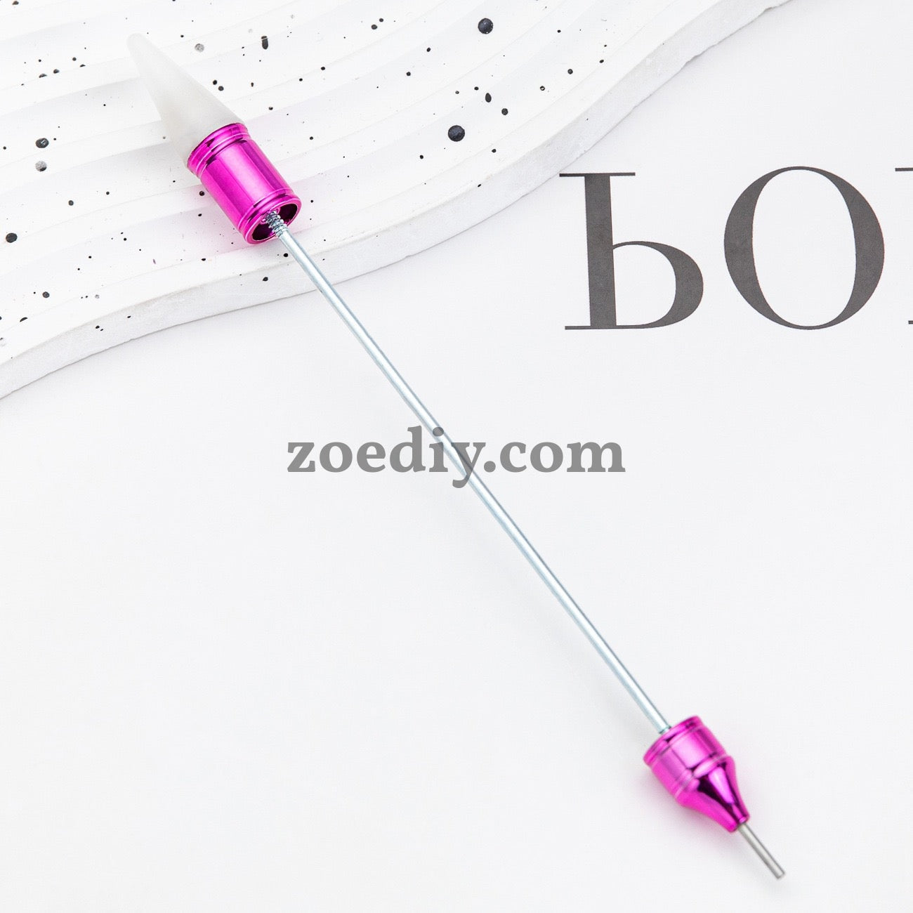 FS0233- Beadable Double-headed Drill Pen Nail Tools