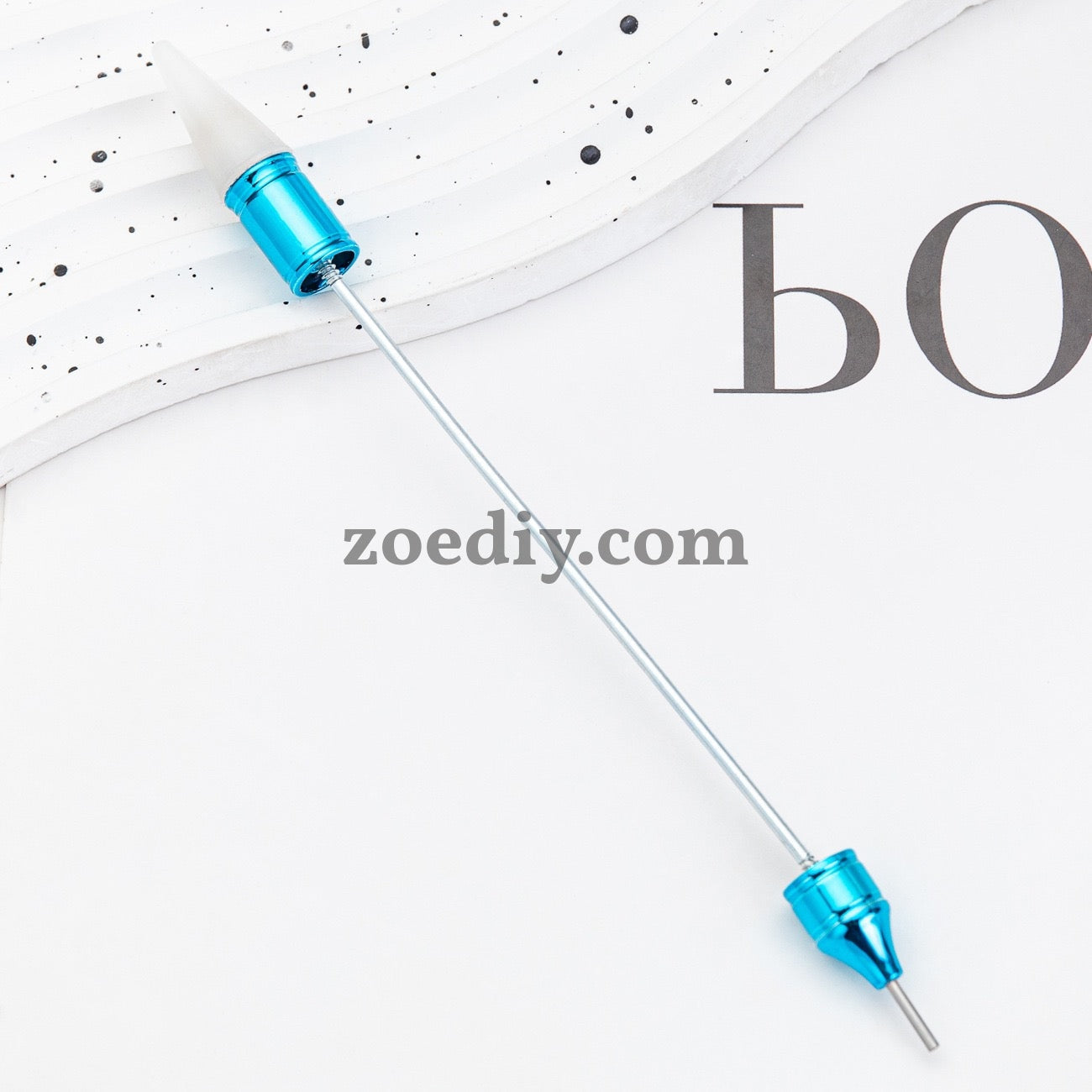 FS0233- Beadable Double-headed Drill Pen Nail Tools