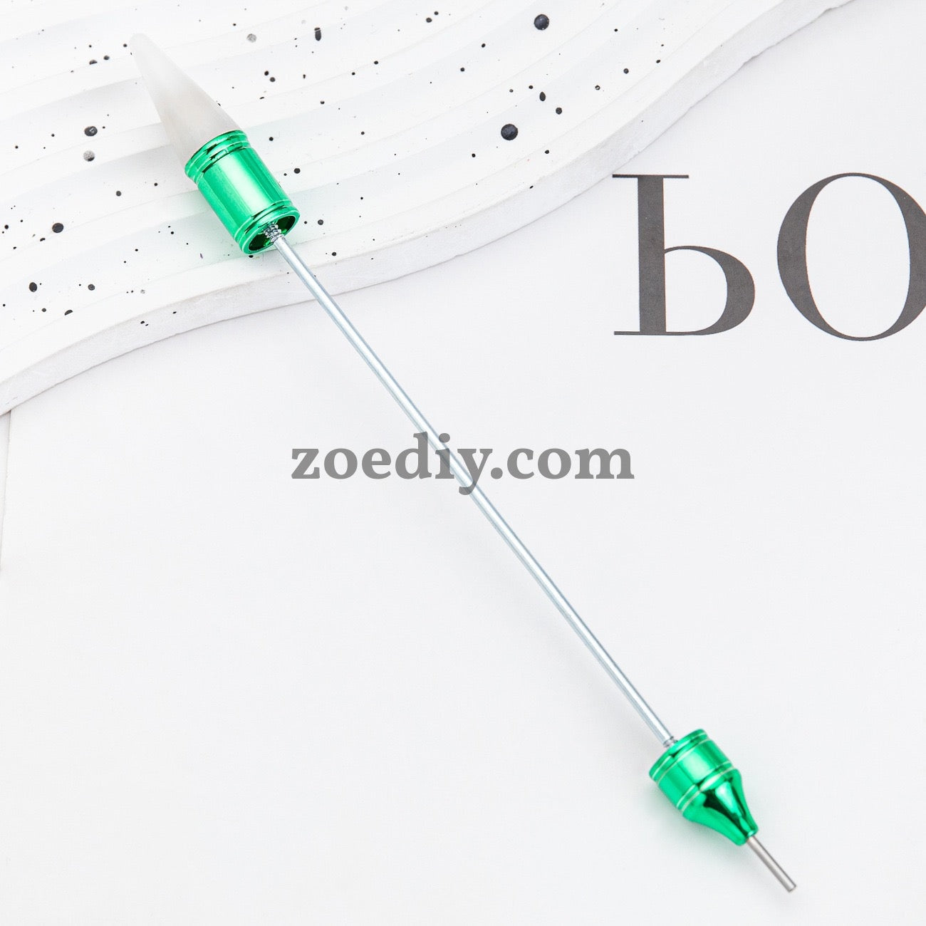 FS0233- Beadable Double-headed Drill Pen Nail Tools