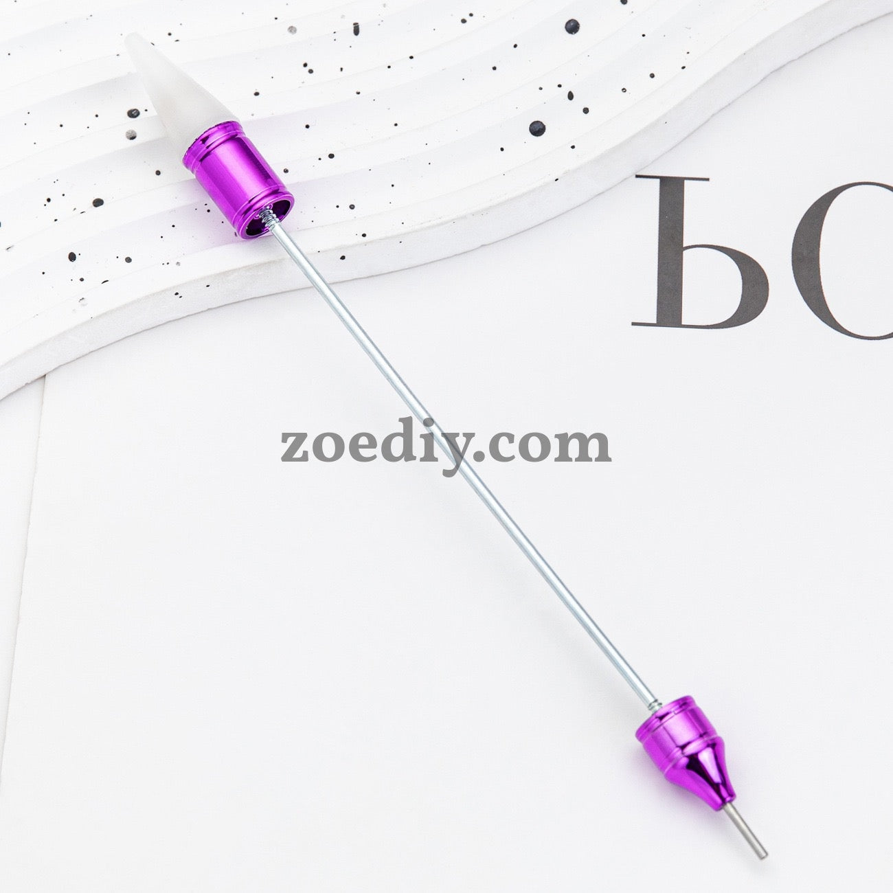 FS0233- Beadable Double-headed Drill Pen Nail Tools