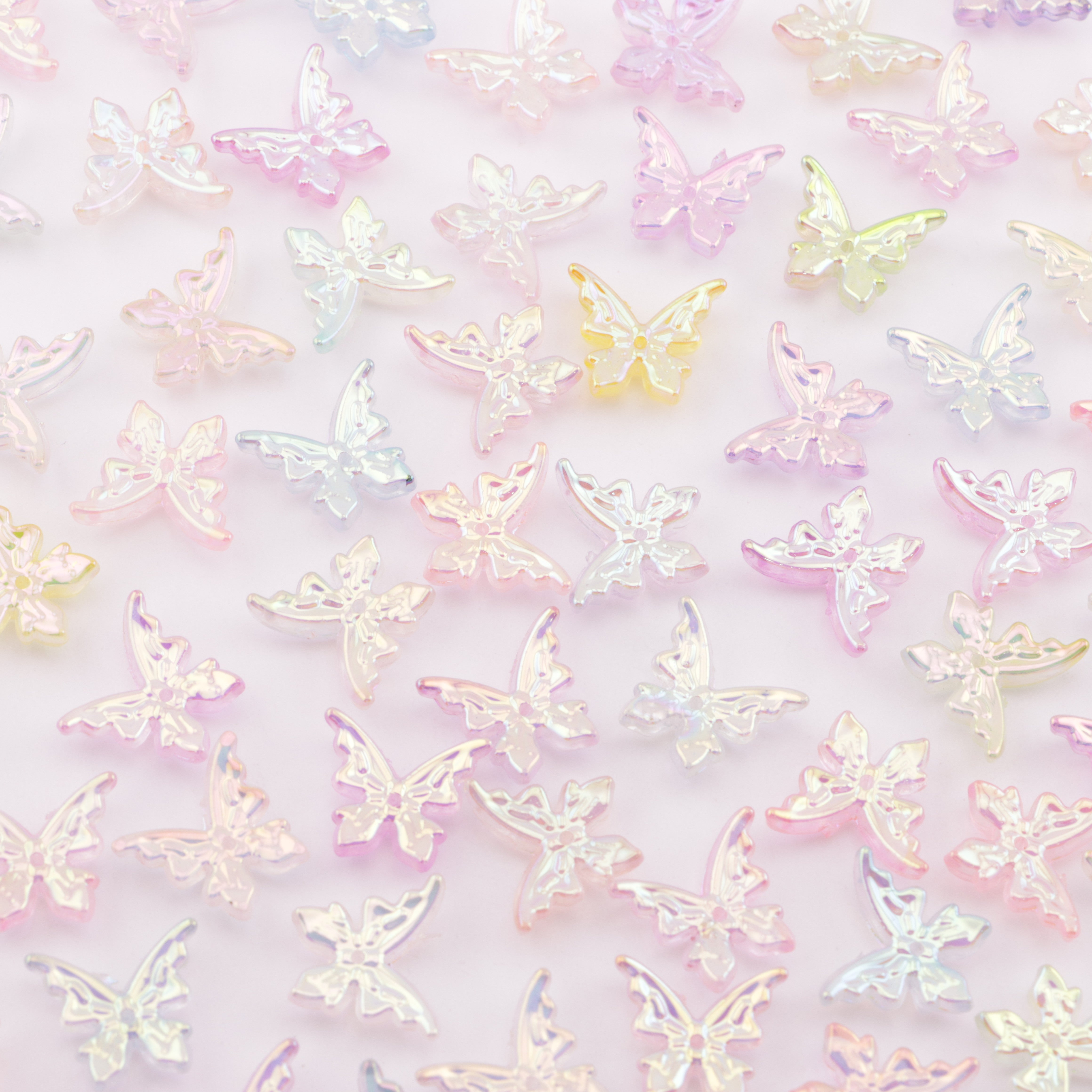 FS6045- Electroplated Glow-in-the-Dark Butterfly With Holes