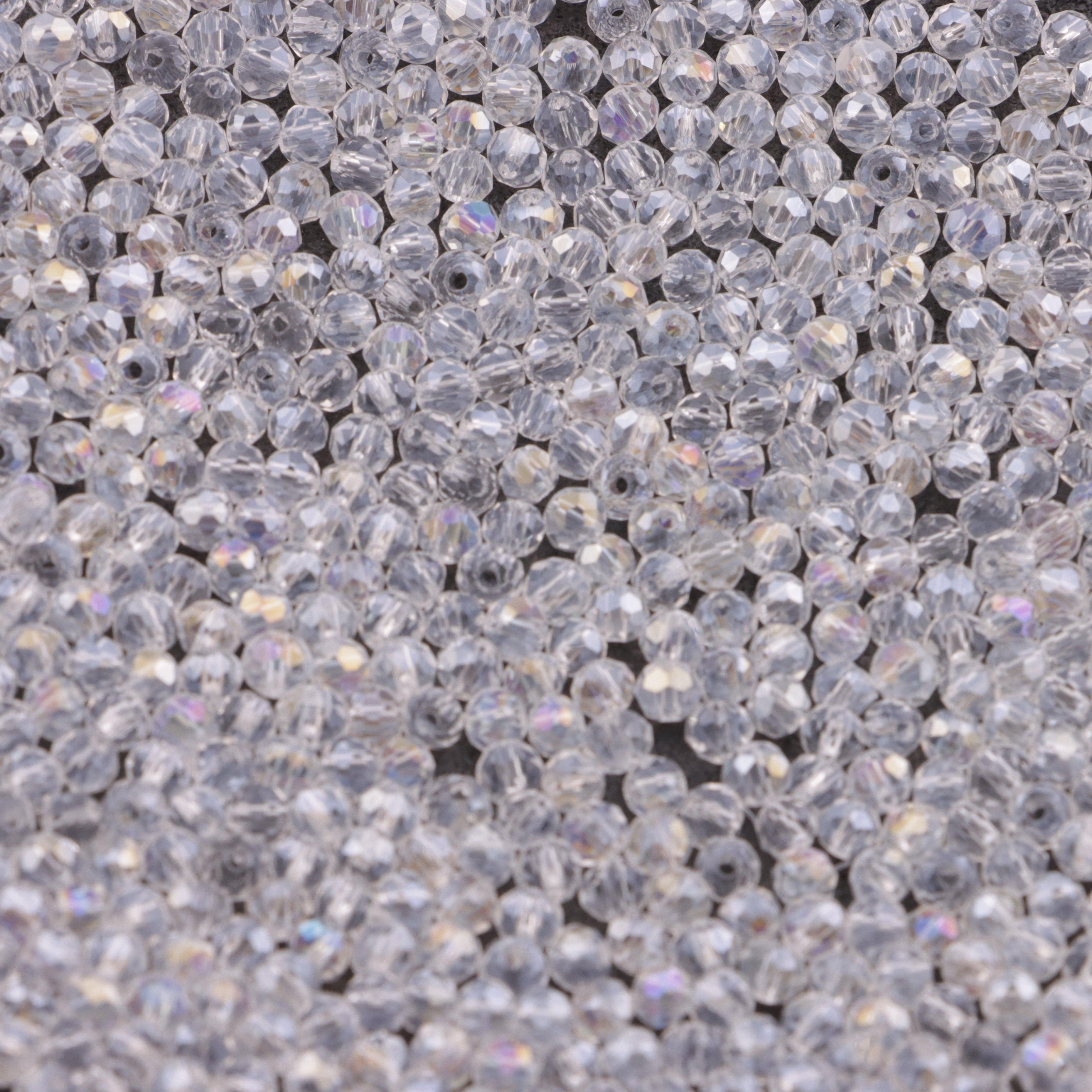 FS6054- Approximately 4mm Crystal Glass Beads AB