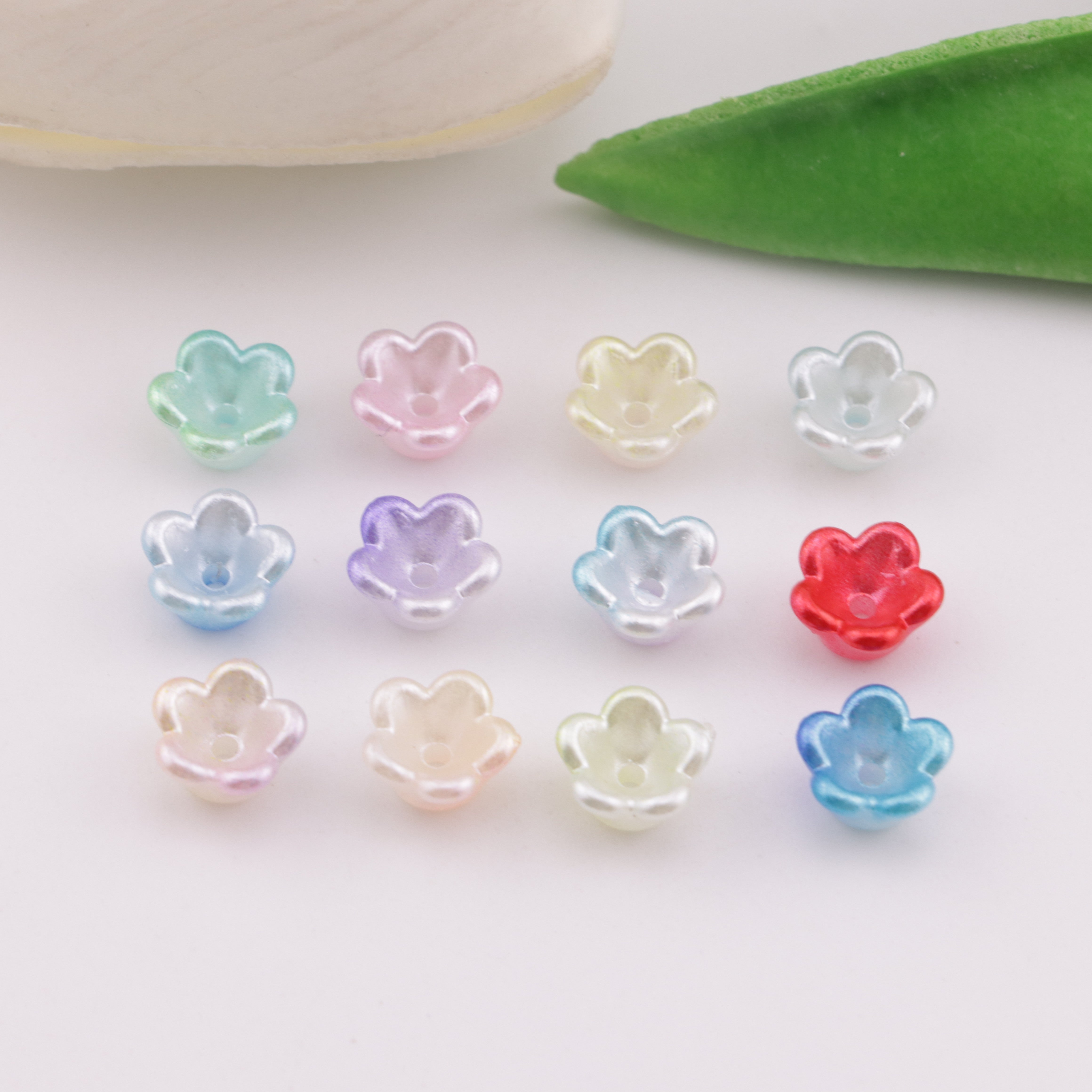 FS6057- 8mm Gradient Imitation Pearl Lily - of - the - Valley Flowers