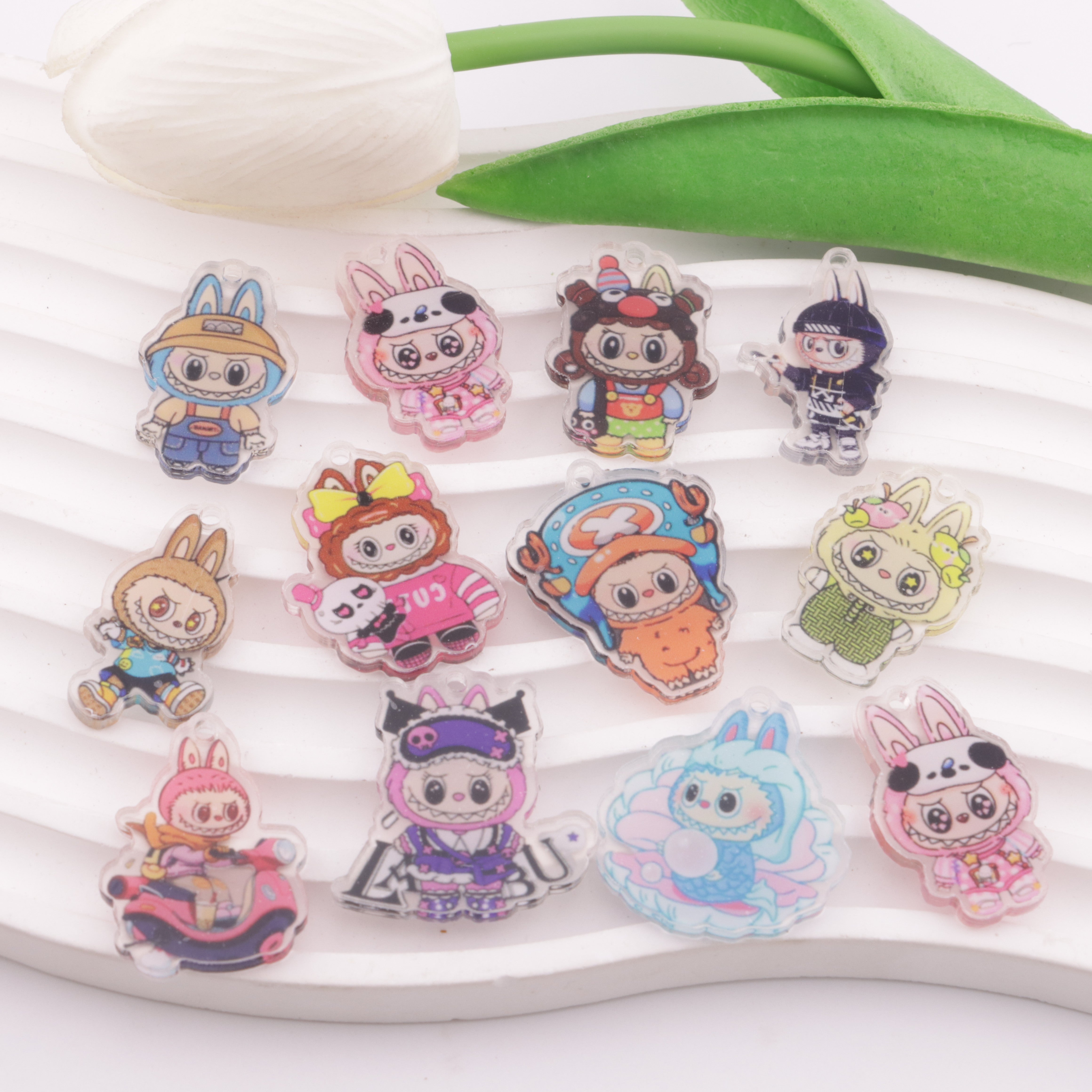 FS6074- 3cm Labubu Acrylic Hanging Hole
