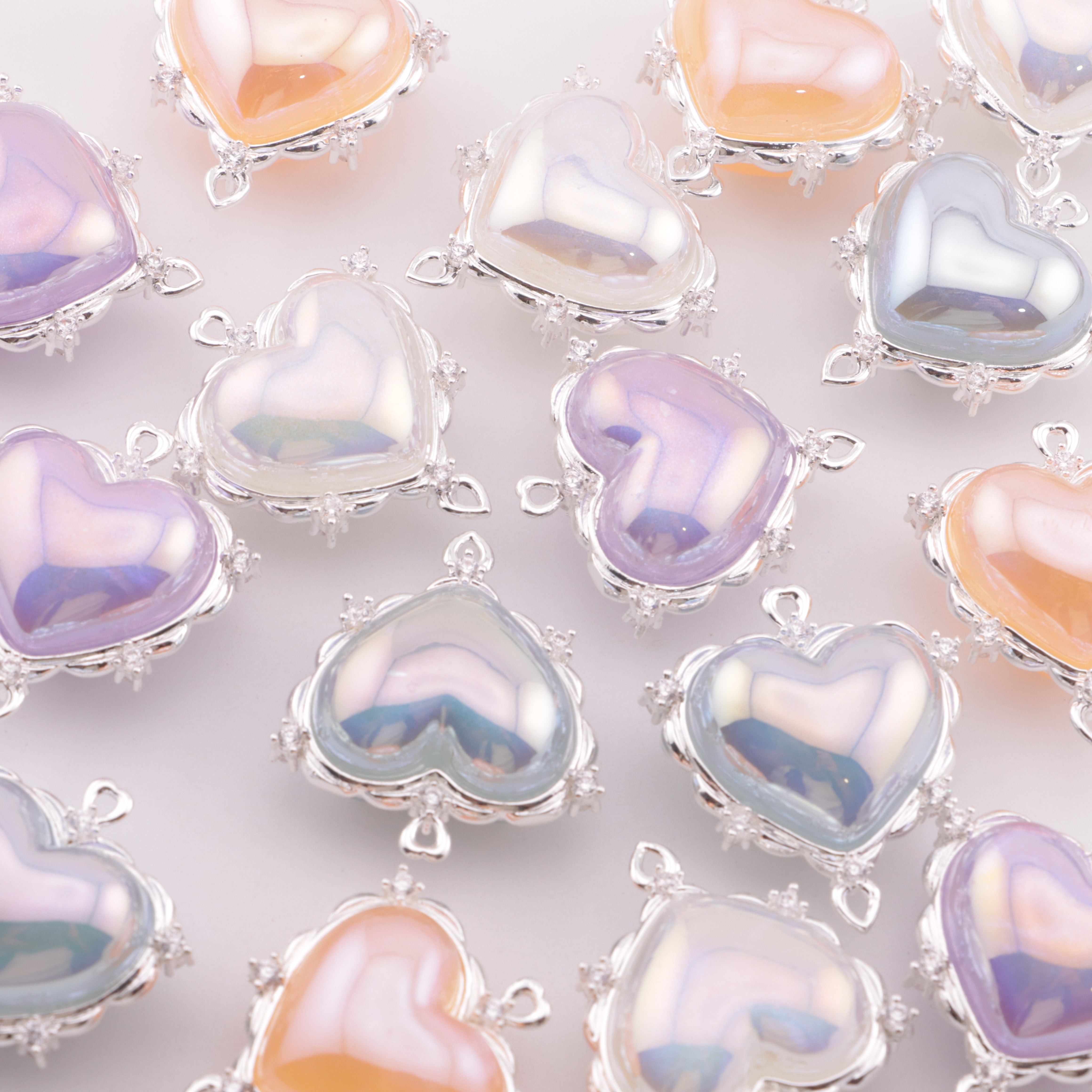 FS6085- Love Double Pendants